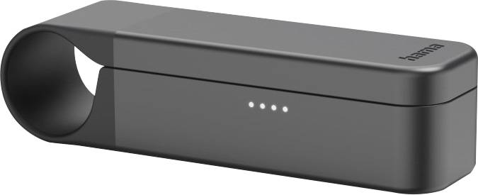 HAMA Kabellose Kopfhörer, Spirit Pocket II, ENC, App, In-Ear, Schwarz