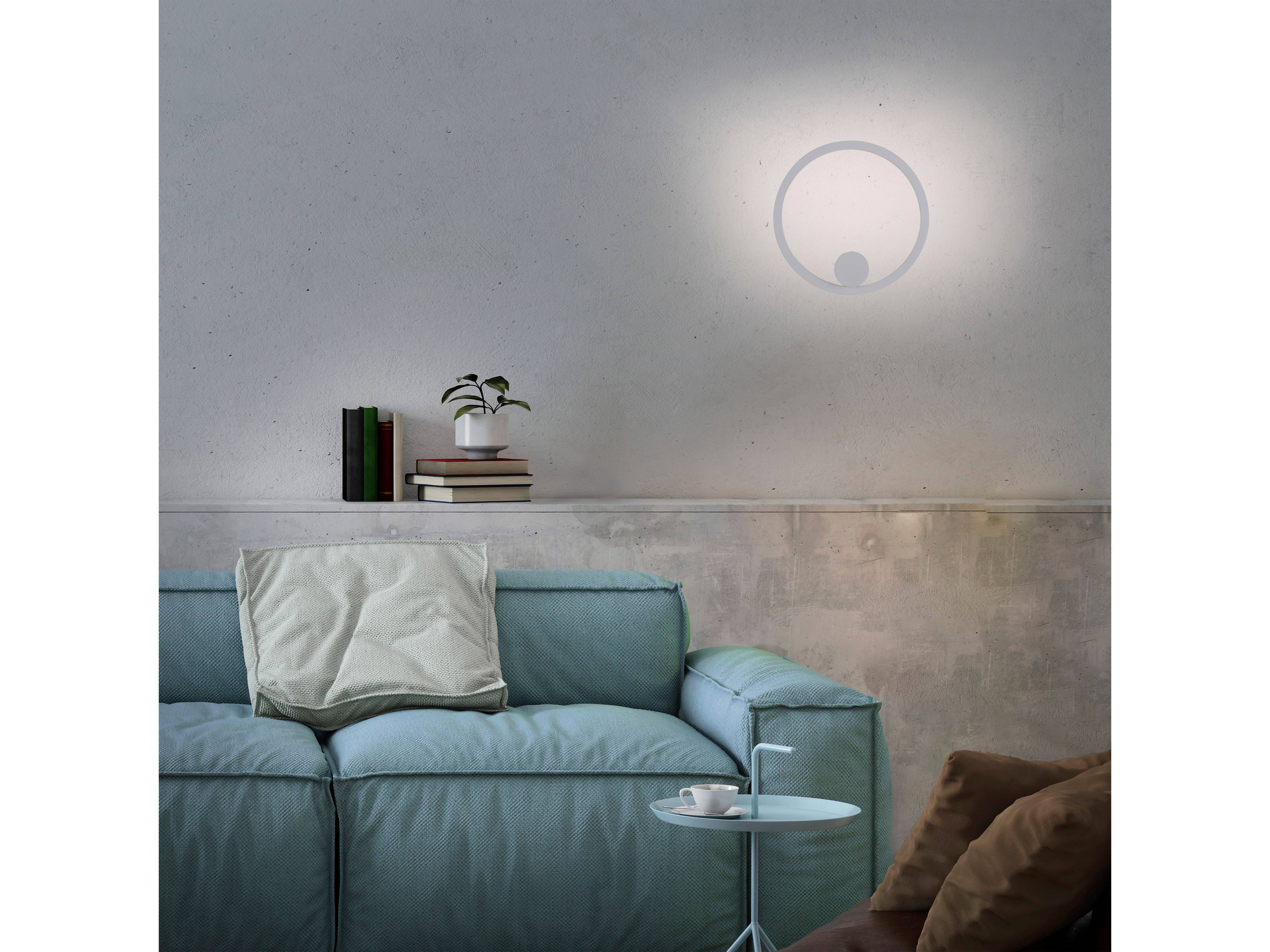 JUST LIGHT LED-Akku Wandleuchte 18280-16, 6W, 660lm, 3000K, weiß