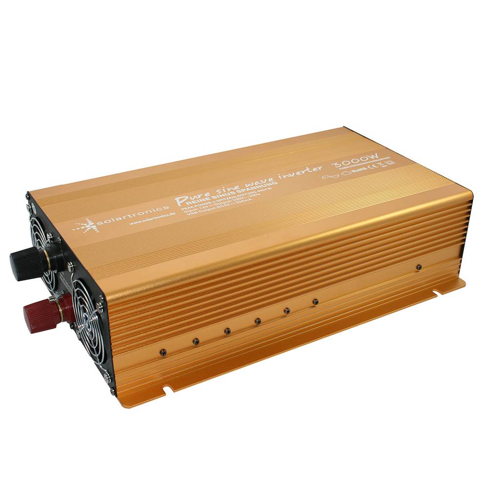 Solartronics Sinus 24V auf 230V 3000W/6000W Spannungswandler