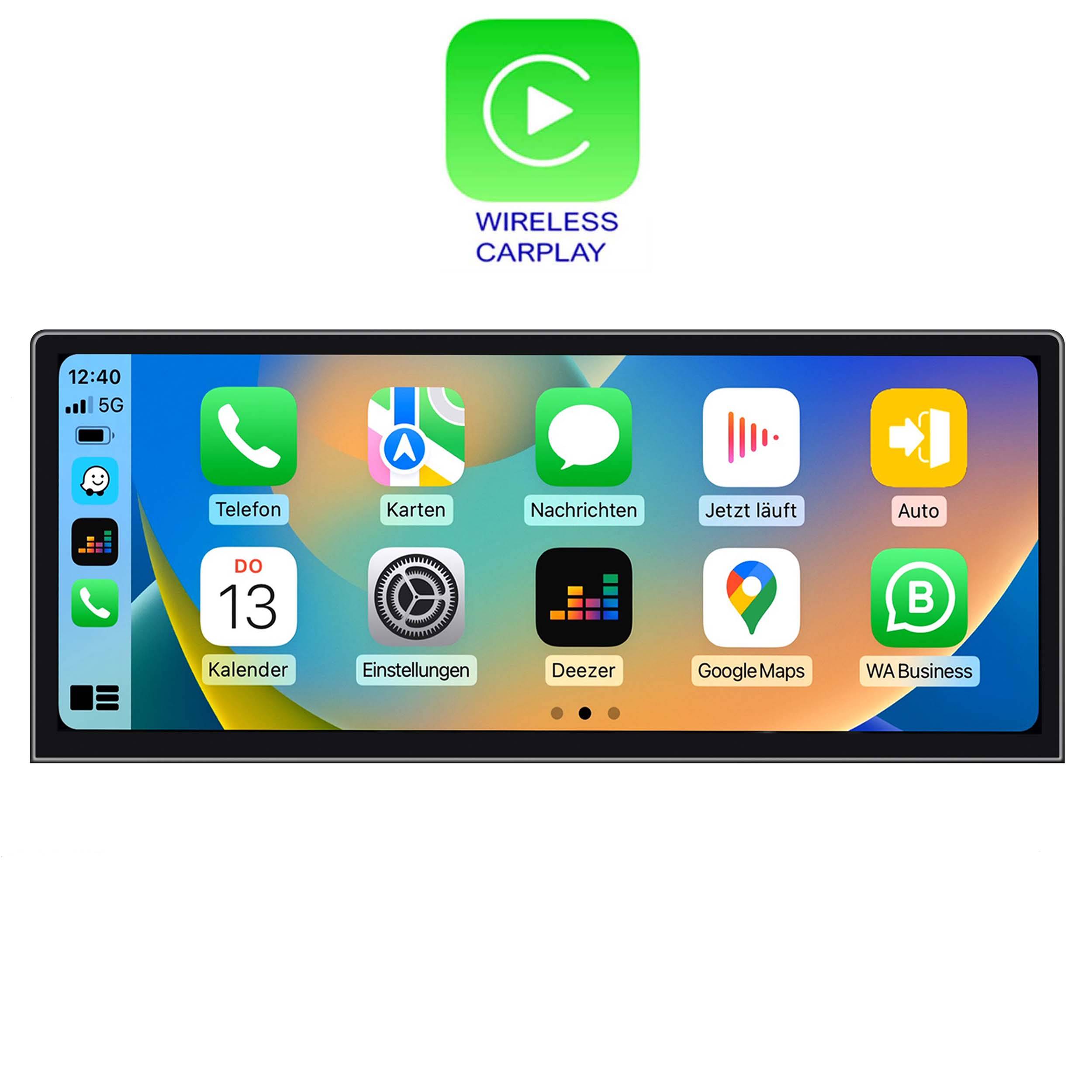 Für BMW E90 E91 E92 E93 CIC 12,3" Touchscreen Android GPS Navigation CarPlay