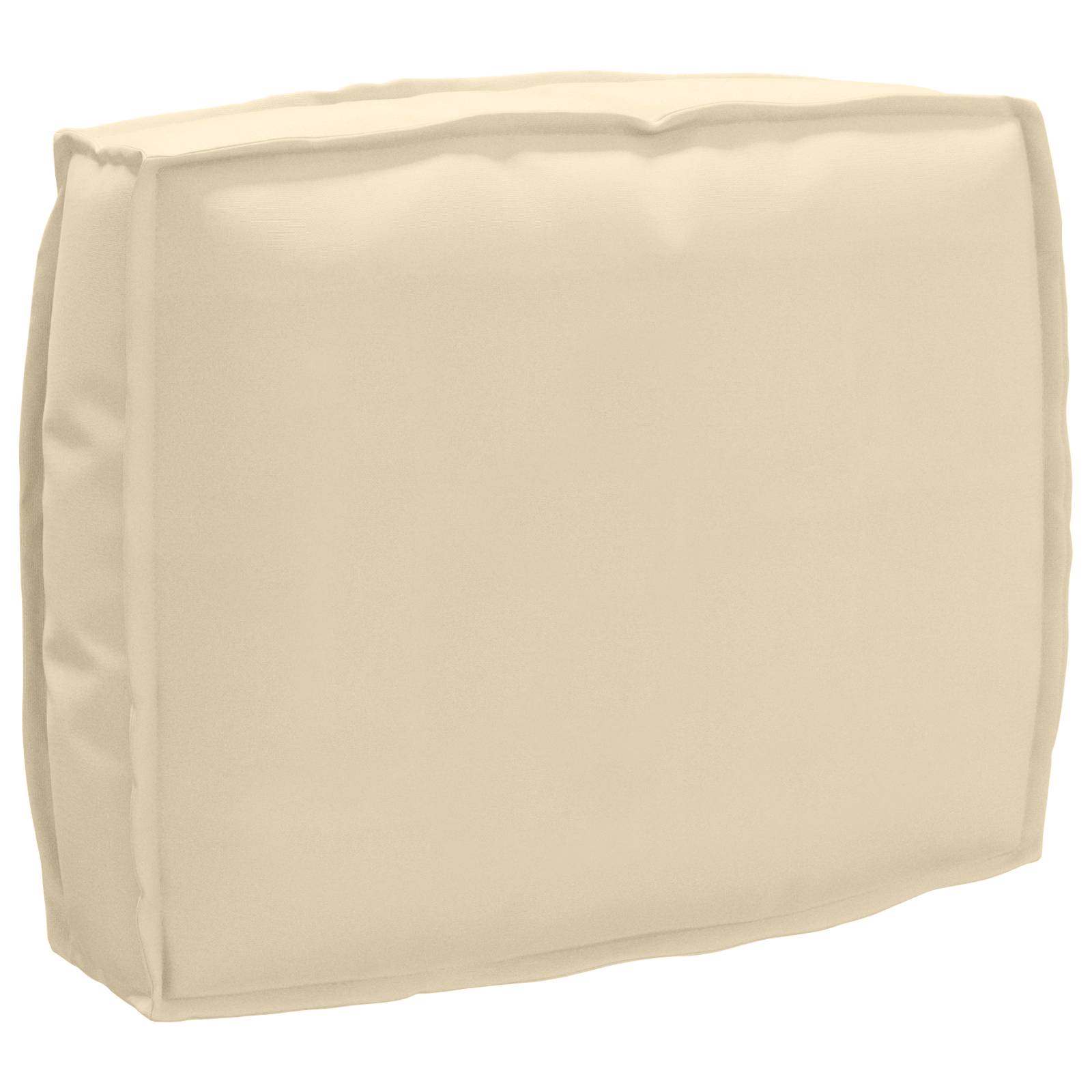vidaXL Paletten-Rückenkissen Beige 50x40x12 cm Oxford-Gewebe