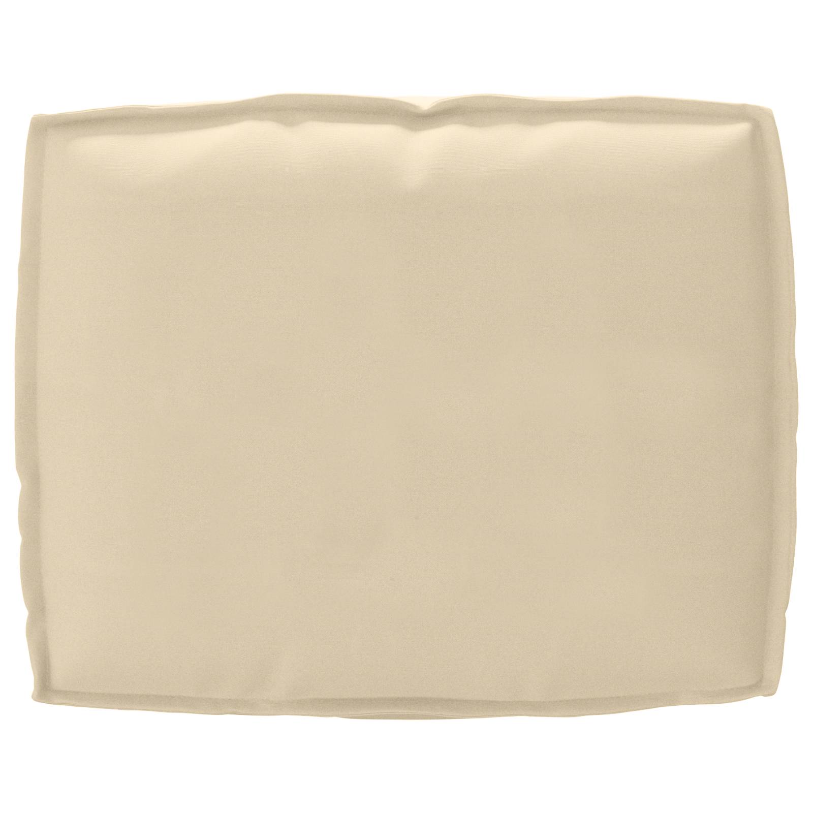 vidaXL Paletten-Rückenkissen Beige 50x40x12 cm Oxford-Gewebe