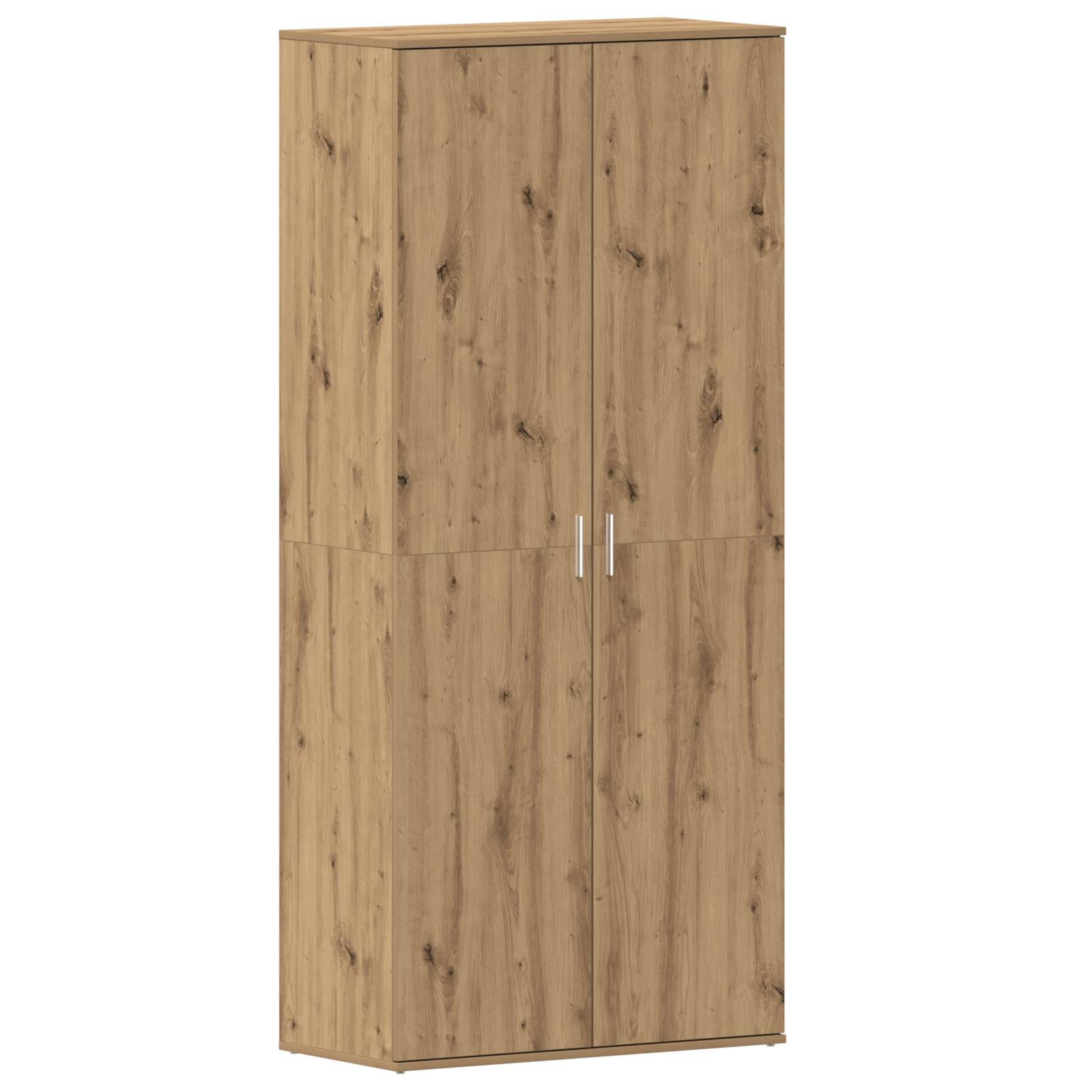 vidaXL Schuhschrank Artisan Eiche 80x39x180 cm Holzwerkstoff