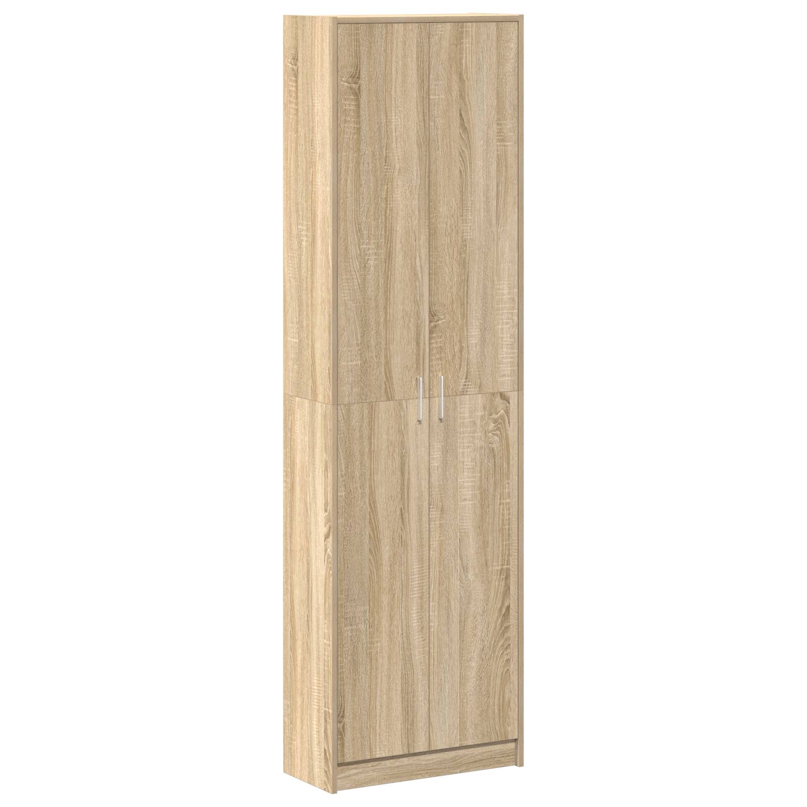 vidaXL Kleiderschrank Sonoma Eiche 55x25x189 cm Ingenieures Holz
