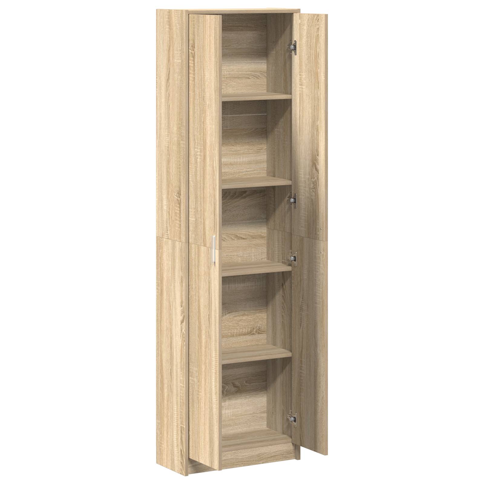 vidaXL Kleiderschrank Sonoma Eiche 55x25x189 cm Ingenieures Holz