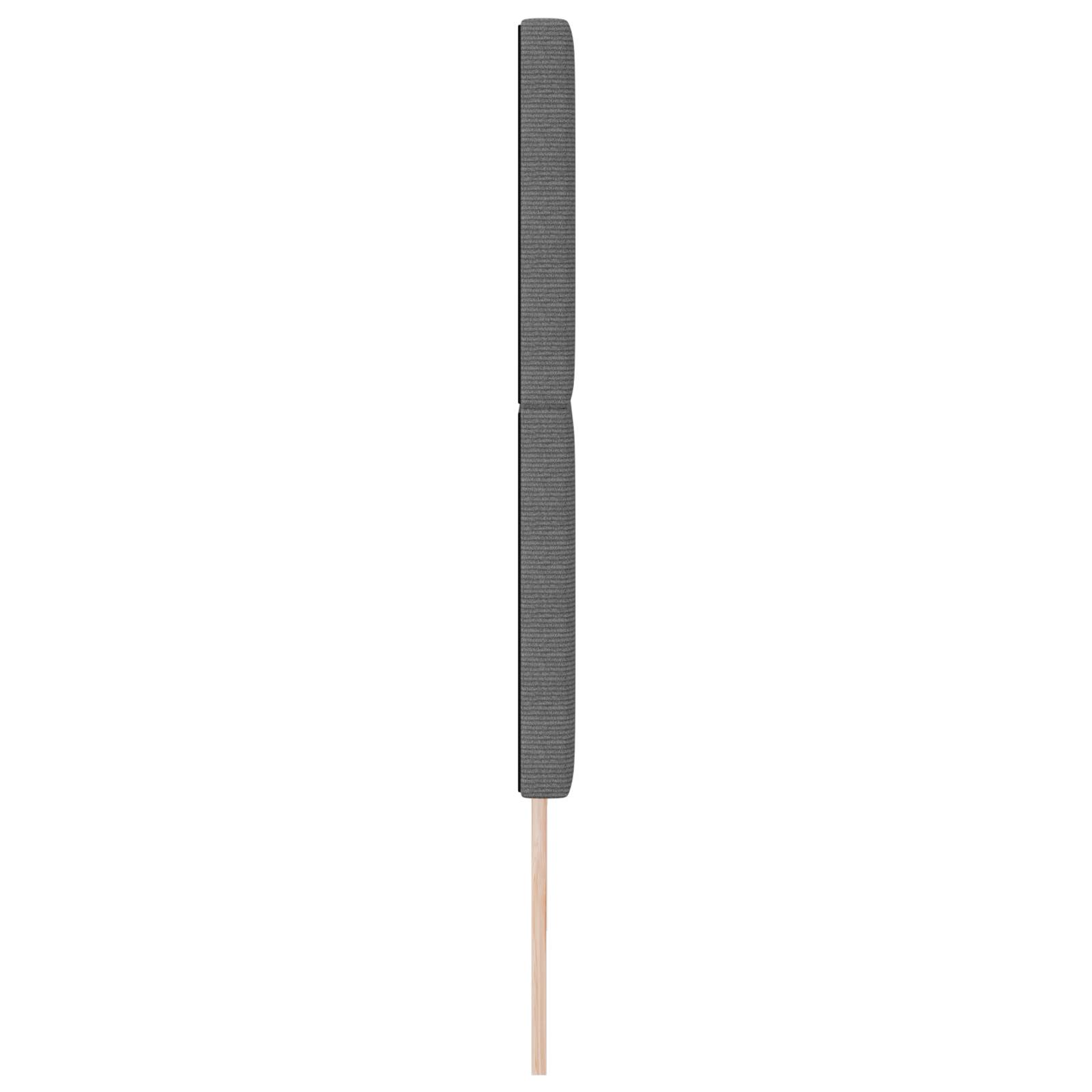 vidaXL Kopfteil Einfarbig Hellgrau 200 cm Cordstoff