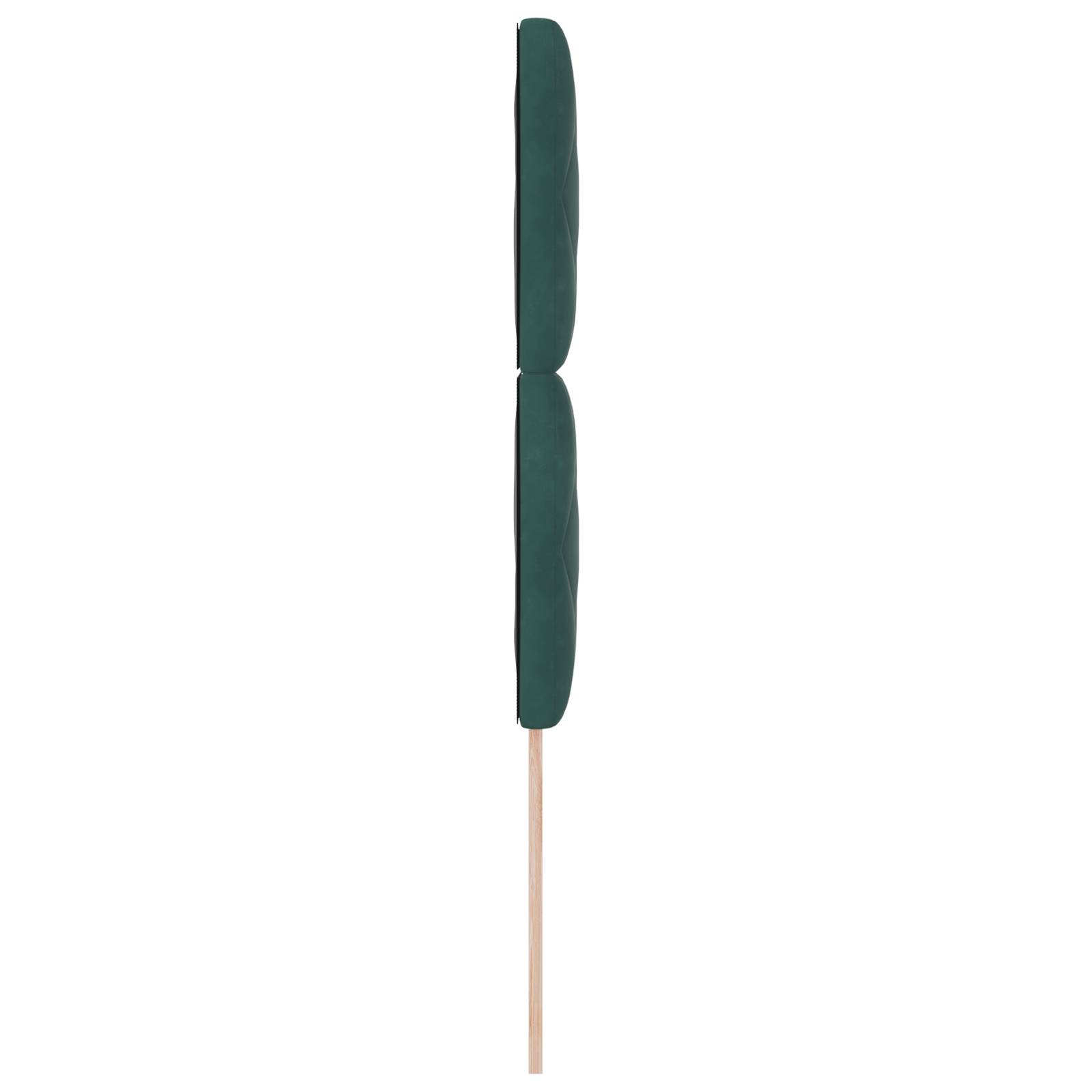 vidaXL Kopfteil - Diamantblock-Design, Dunkelgrün, 100 cm Samt