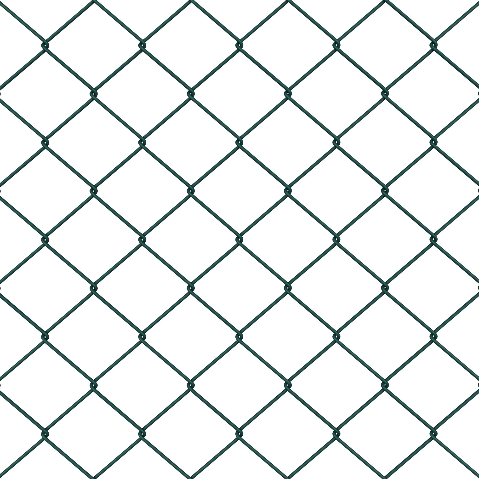 vidaXL Kettengitterzaun mit 7 geflanschten Pfosten 1,4x10 m verzinkter Stahl