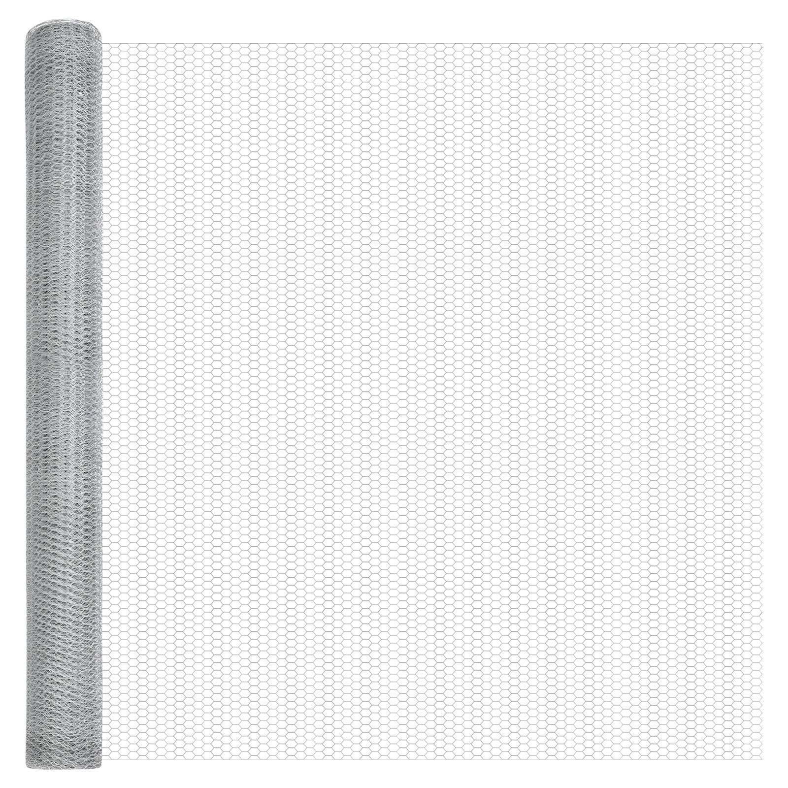 vidaXL Zaunset Set aus 2 Feuerverzinkter Stahl 25 x 1.5 m Langlebig