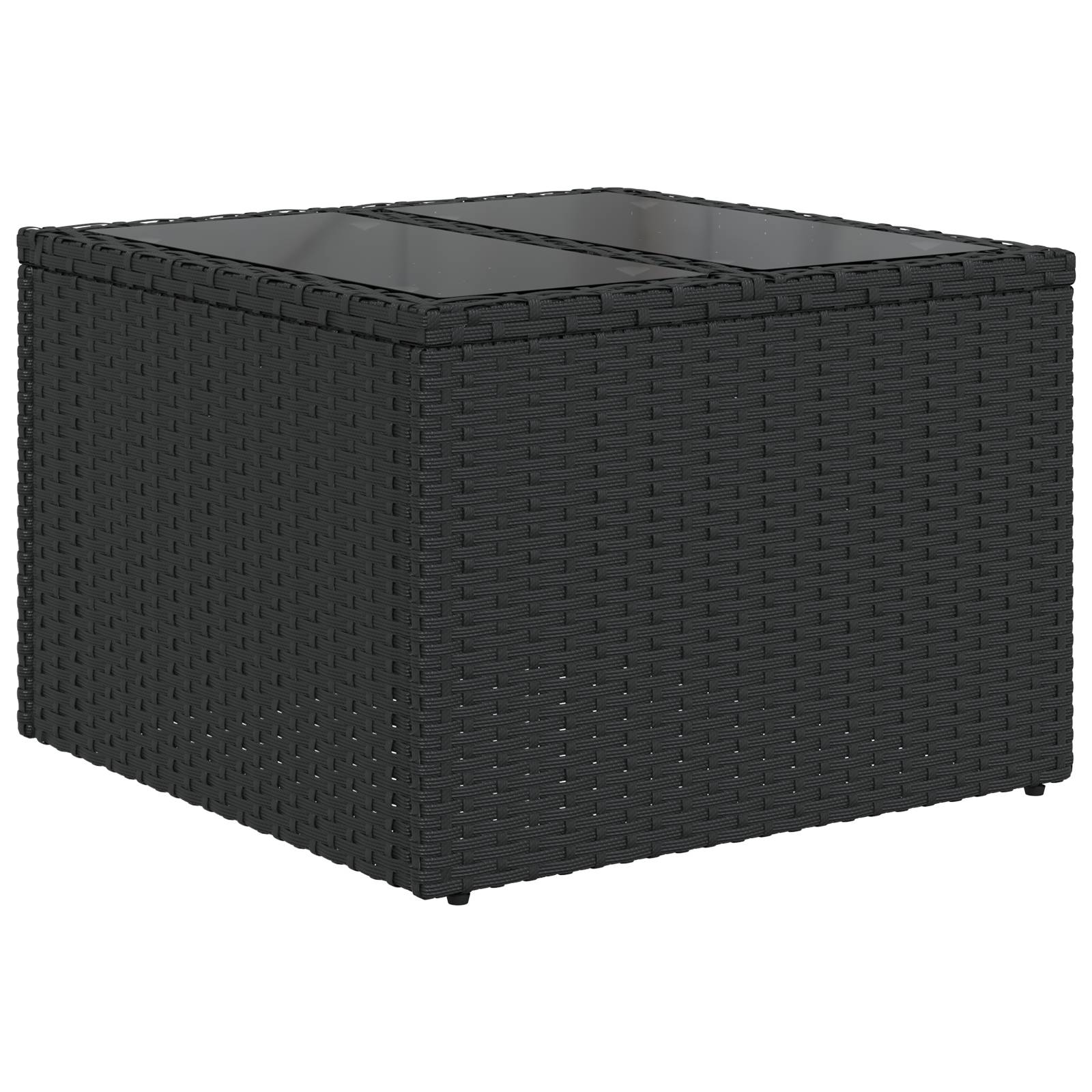 vidaXL 10-tlg. Garten-Sofagarnitur mit Kissen Braun Poly Rattan
