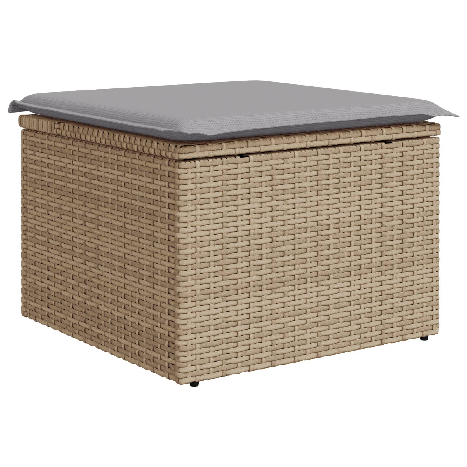 vidaXL 9-teiliges Garten Essgruppe mit Kissen Schwarz Poly Rattan