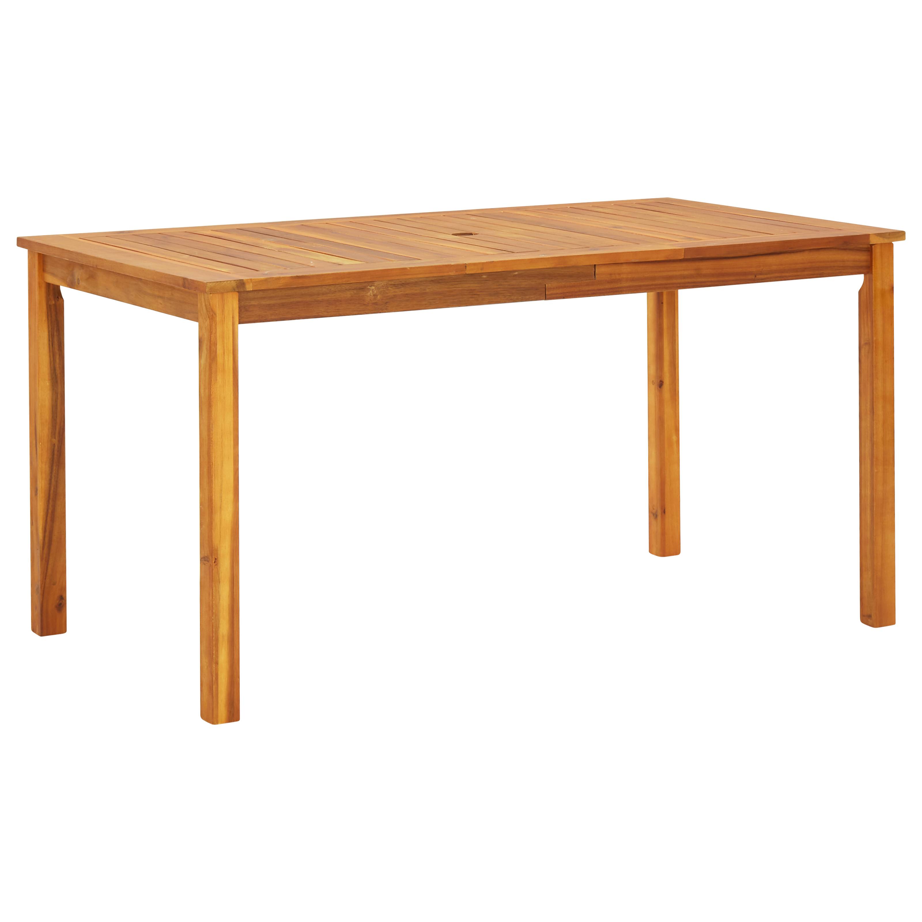 vidaXL 5-teiliges Garten Essset Beige Poly-Rattan Akazie