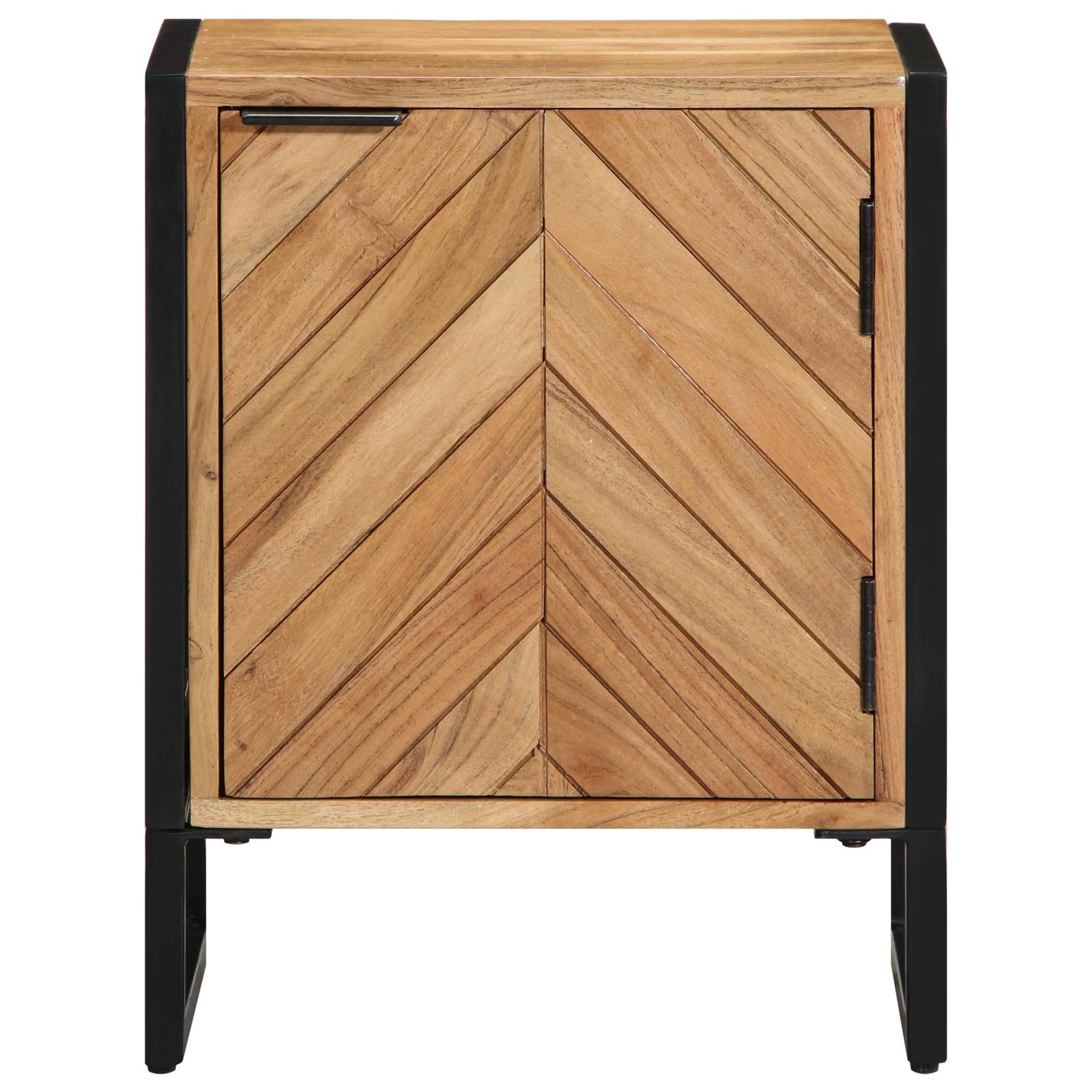 vidaXL Nachttisch 40x30x50 cm Massivholz Akazie