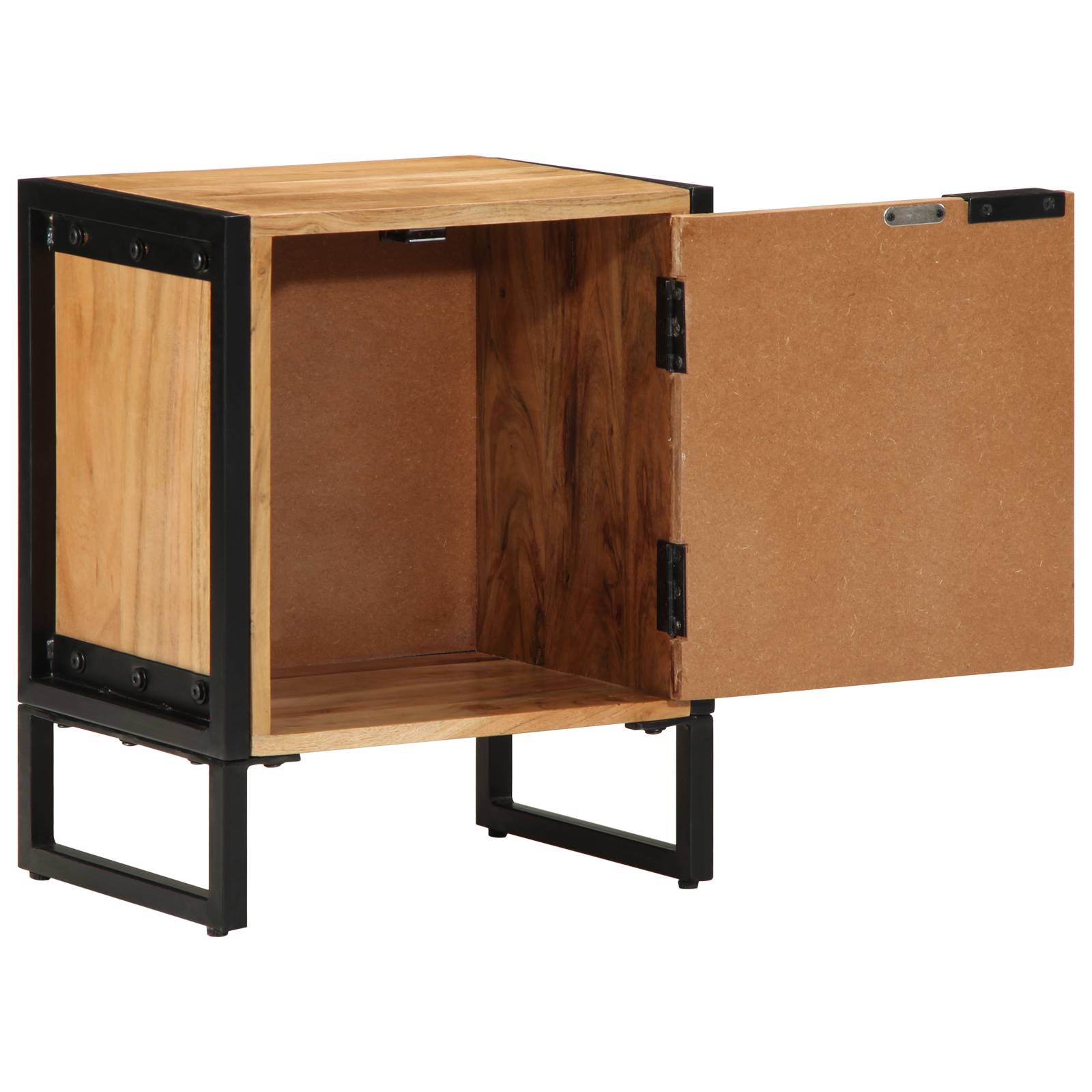 vidaXL Nachttisch 40x30x50 cm Massivholz Akazie