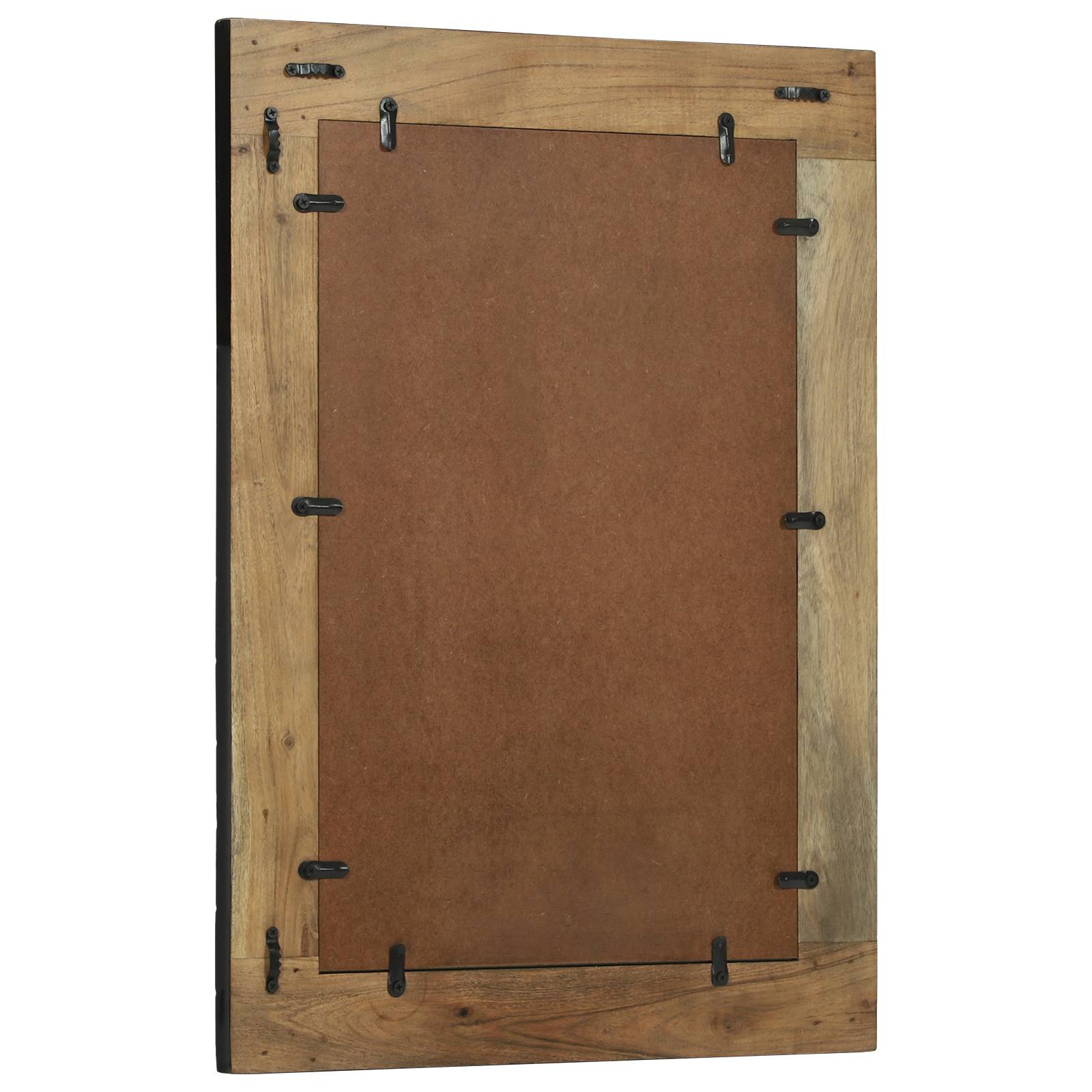 vidaXL Spiegel 70x2x70 cm Massivholz Akazie