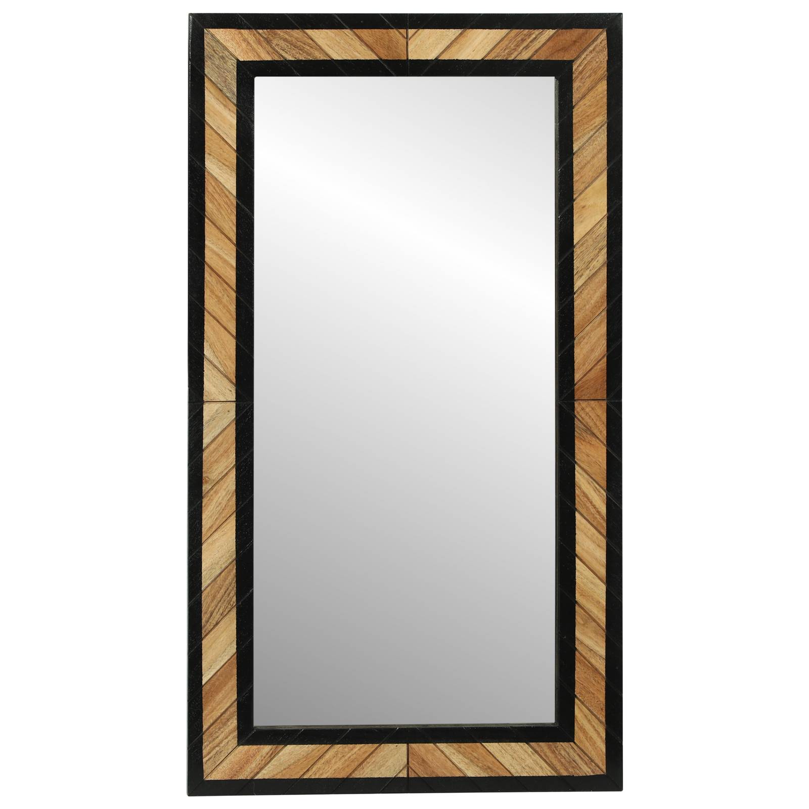 vidaXL Spiegel 90x2x50 cm Massivholz Akazie