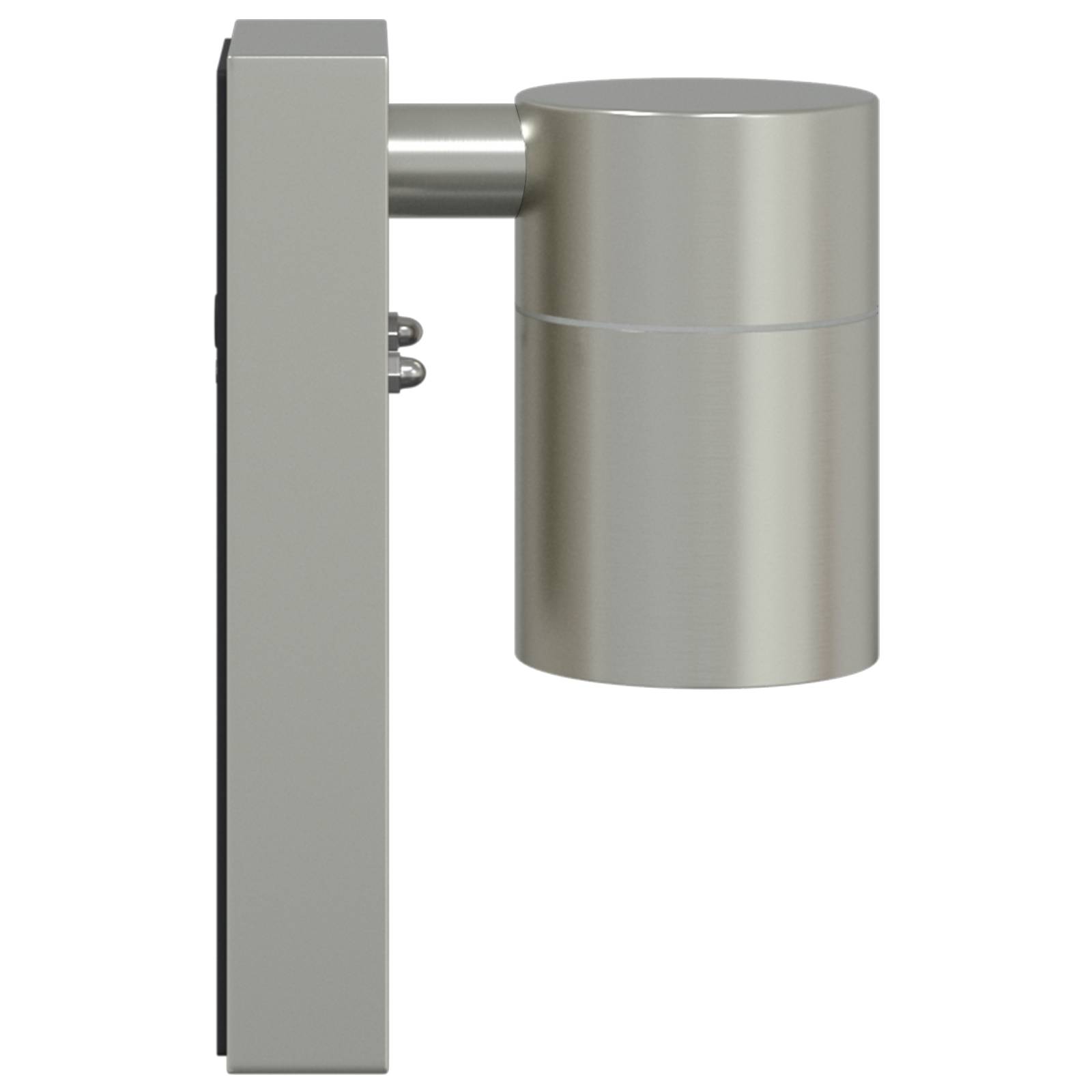 vidaXL Außenwandleuchte Silber Edelstahl IP44