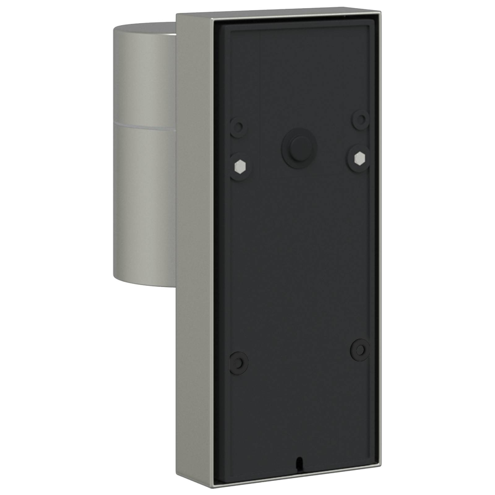 vidaXL Außenwandleuchte mit Sensor Silber Edelstahl IP44