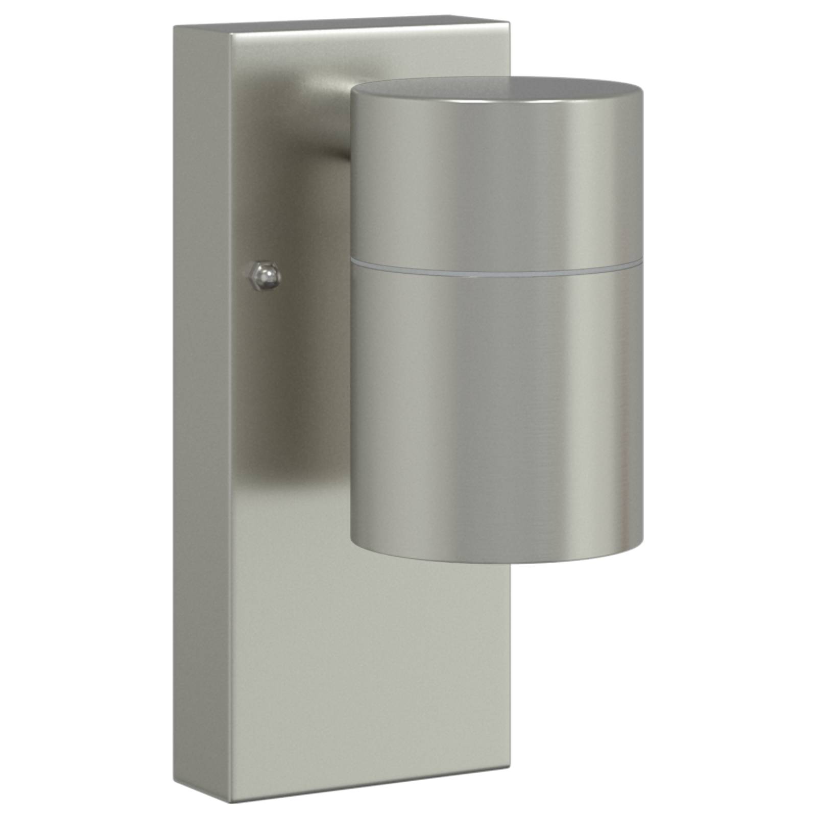 vidaXL Außenwandleuchte Silber Edelstahl IP44