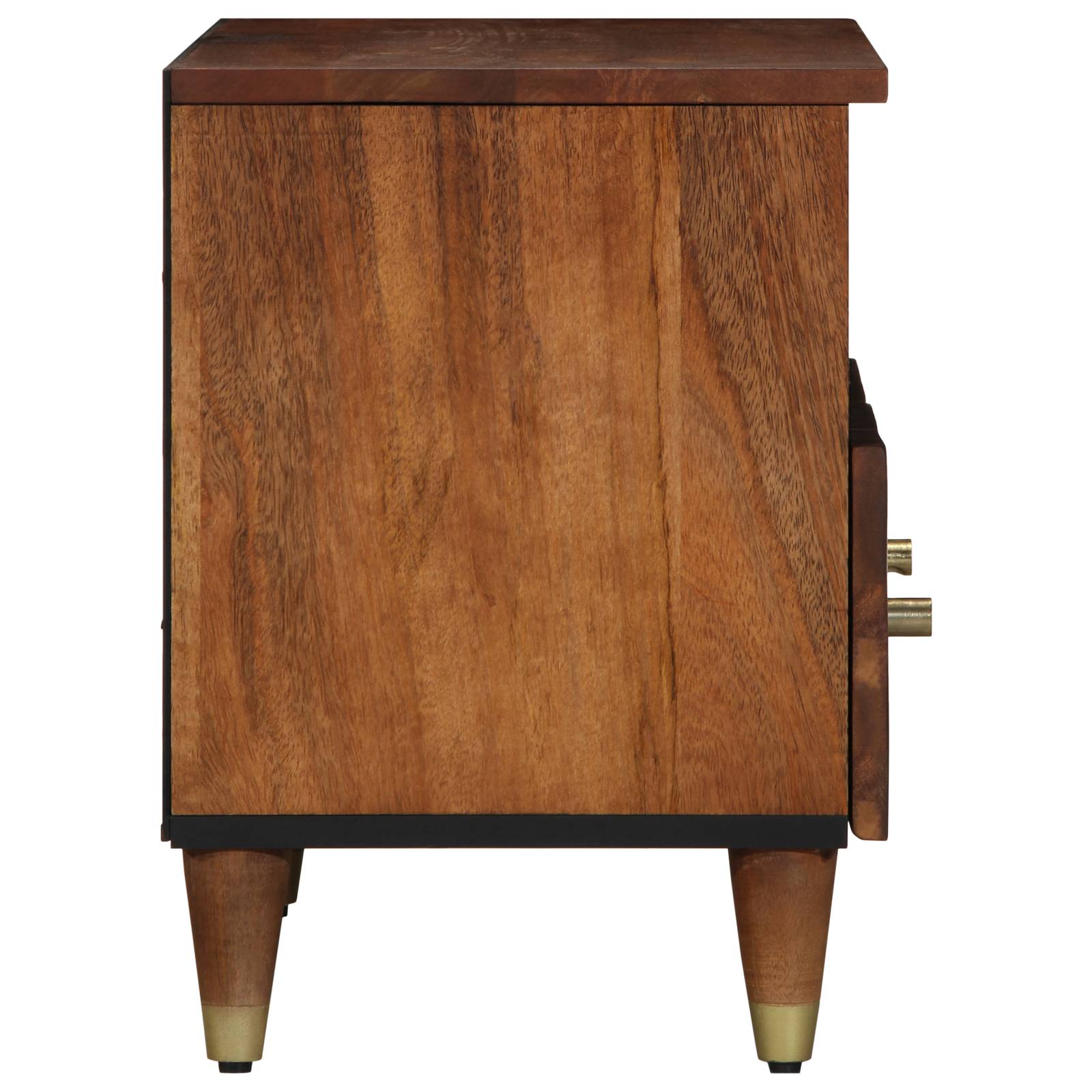 vidaXL TV-Schrank 70x33x46 cm Massivholz Mango