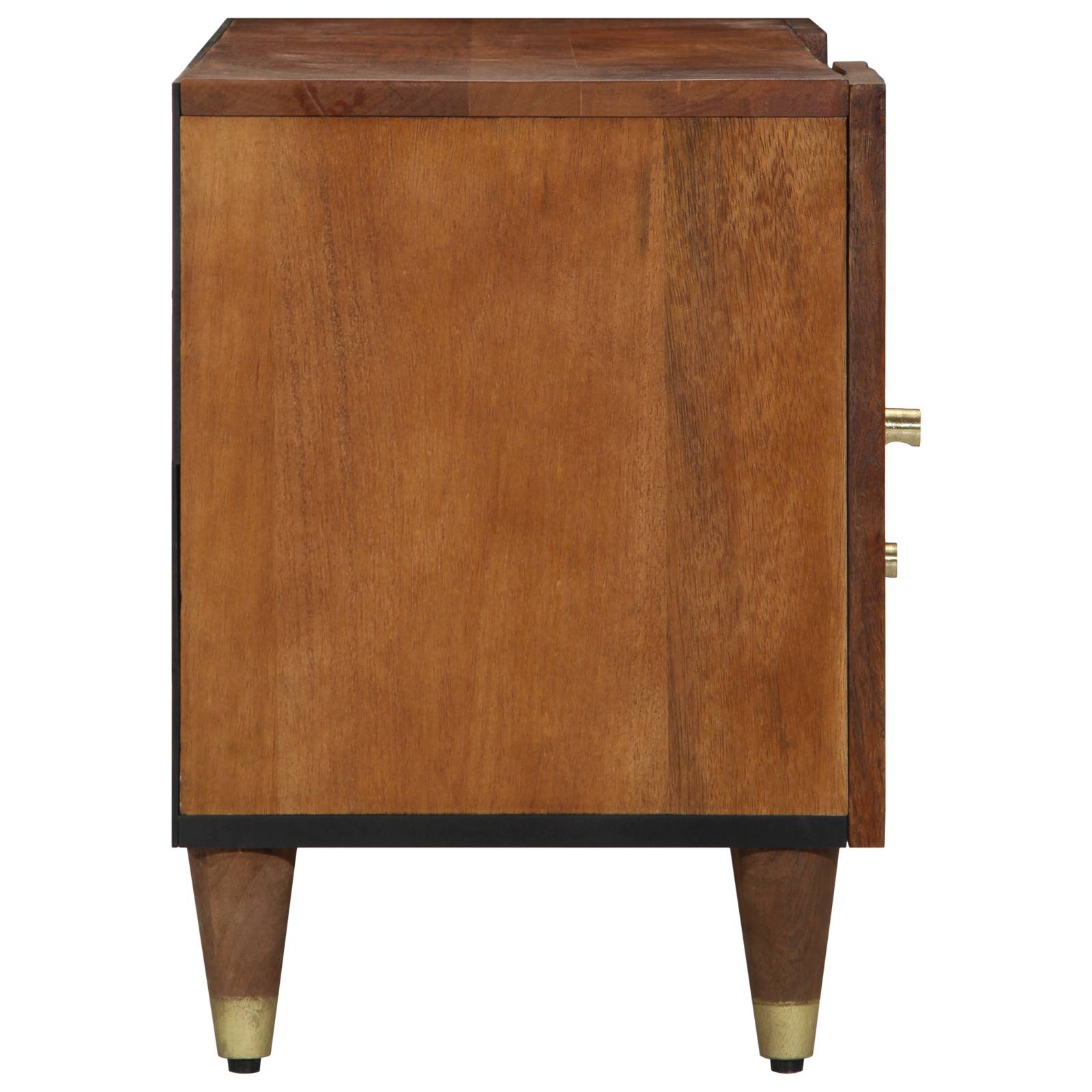 vidaXL TV-Schrank 105x33x46 cm Massivholz Mango