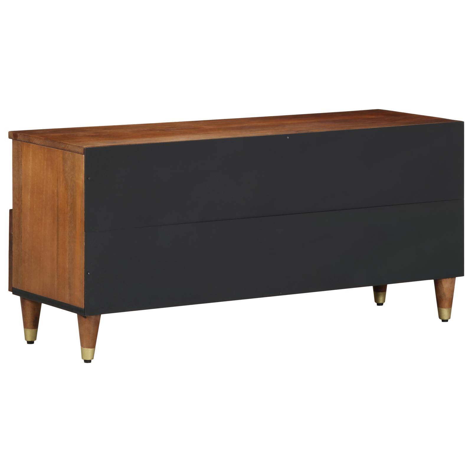 vidaXL TV-Schrank 100x33x46 cm Massivholz Mango
