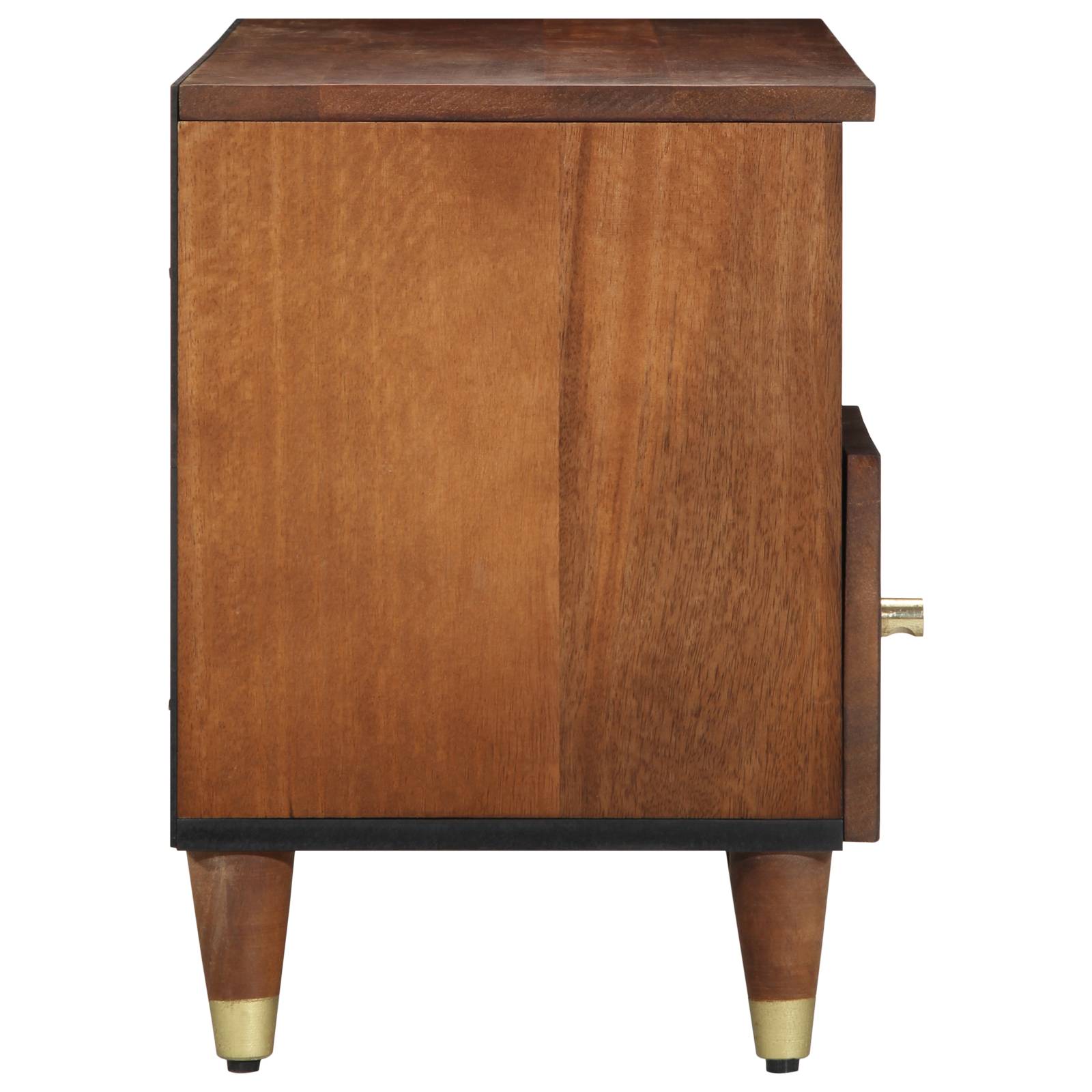 vidaXL TV-Schrank 100x33x46 cm Massivholz Mango