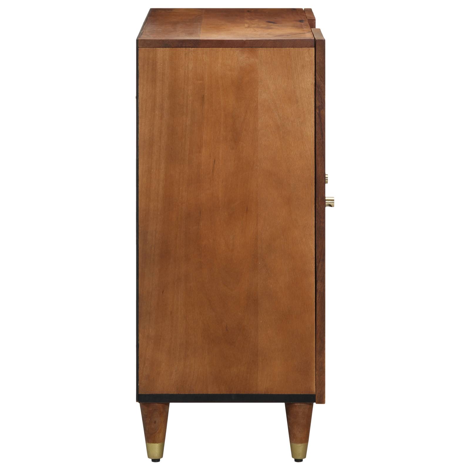 vidaXL Sideboard 90x33x75 cm Massivholz Mango