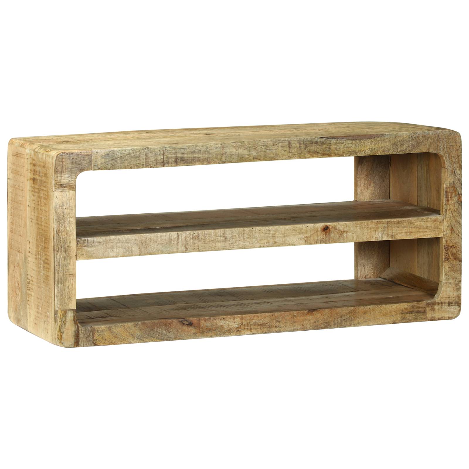 vidaXL TV-Schrank 80x32x36 cm Massivholz Mango