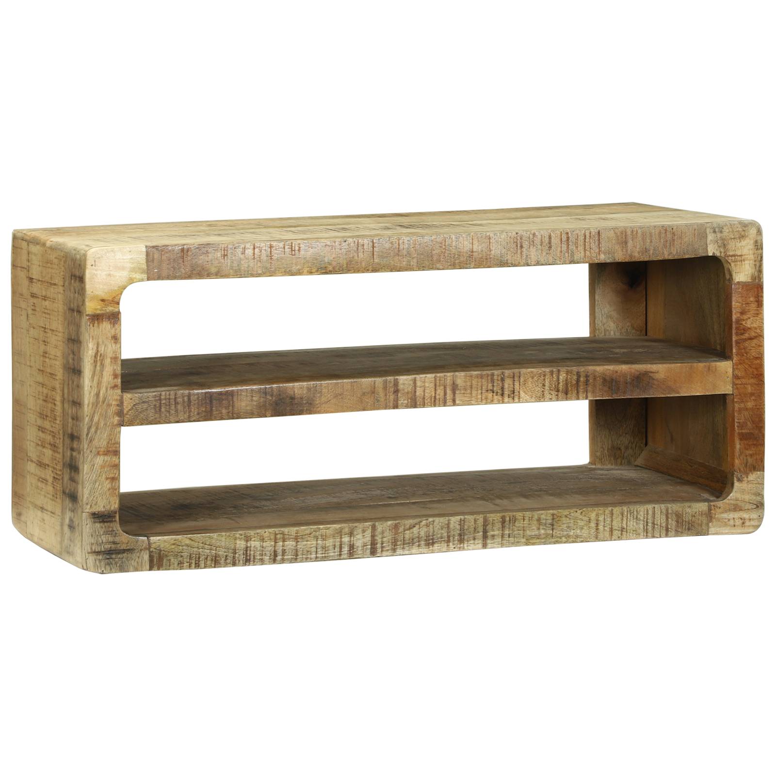 vidaXL TV-Schrank 80x32x36 cm Massivholz Mango