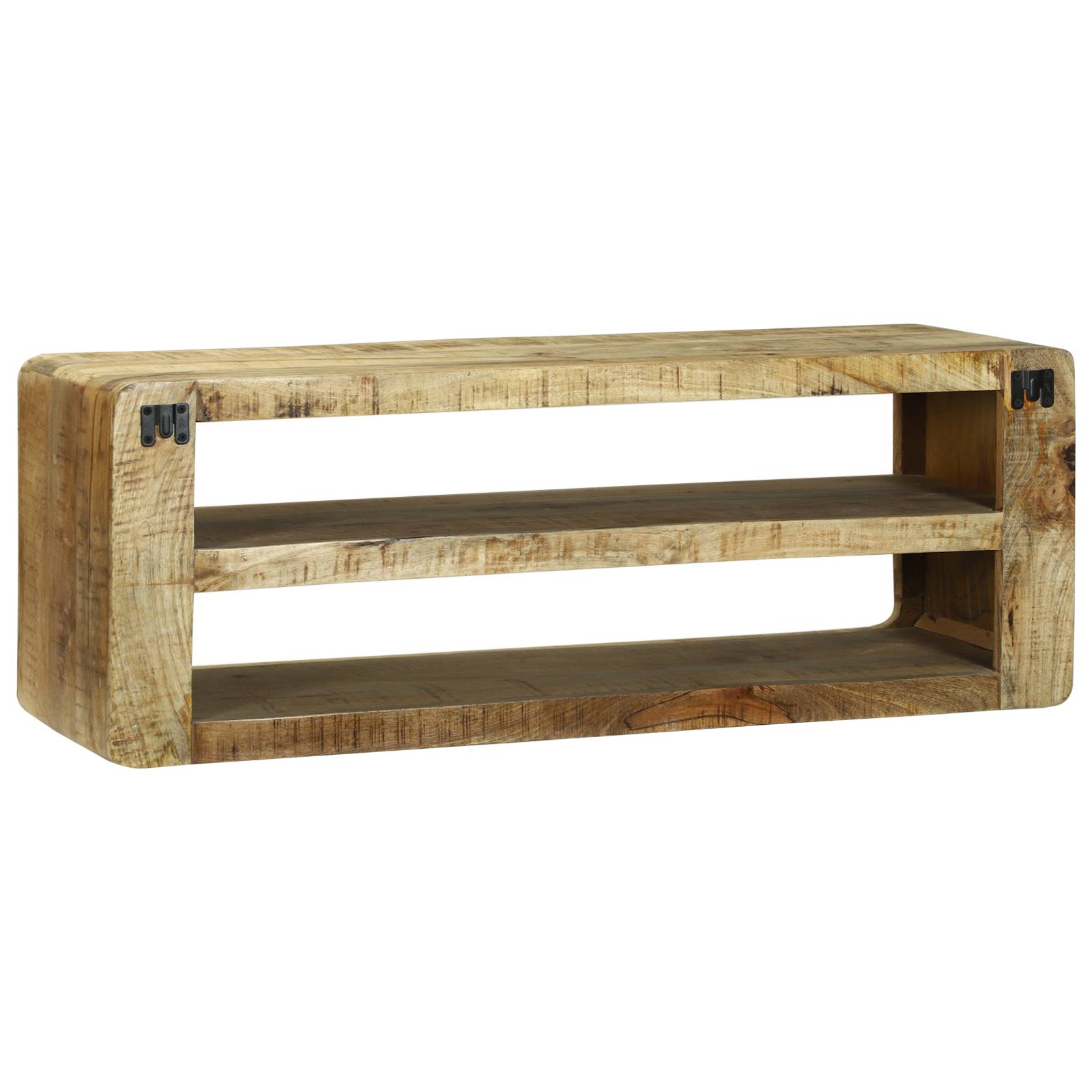 vidaXL TV-Schrank 100x32x36 cm Mango Massivholz