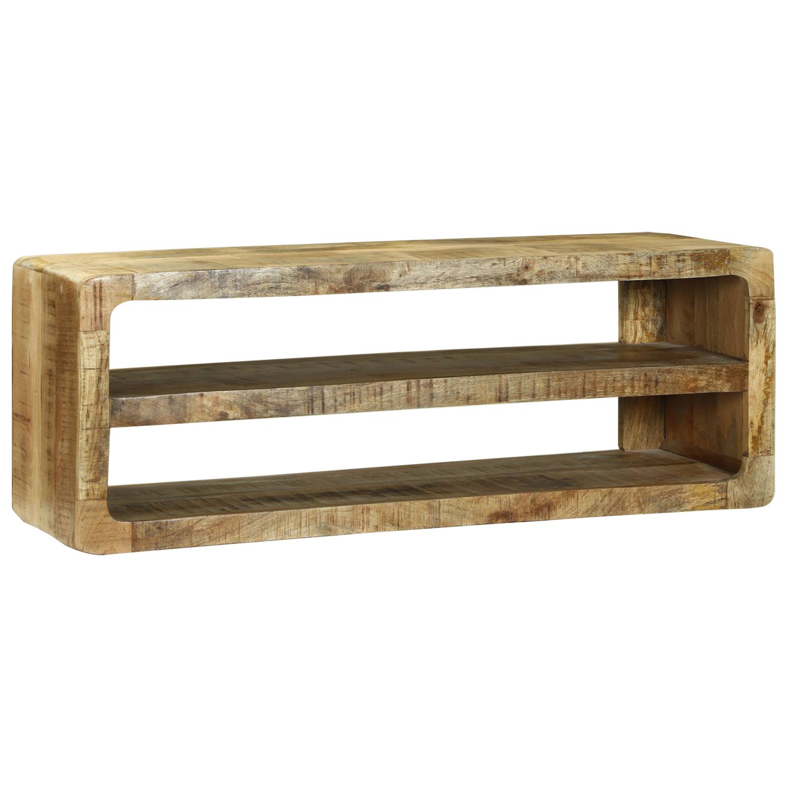 vidaXL TV-Schrank 100x32x36 cm Mango Massivholz