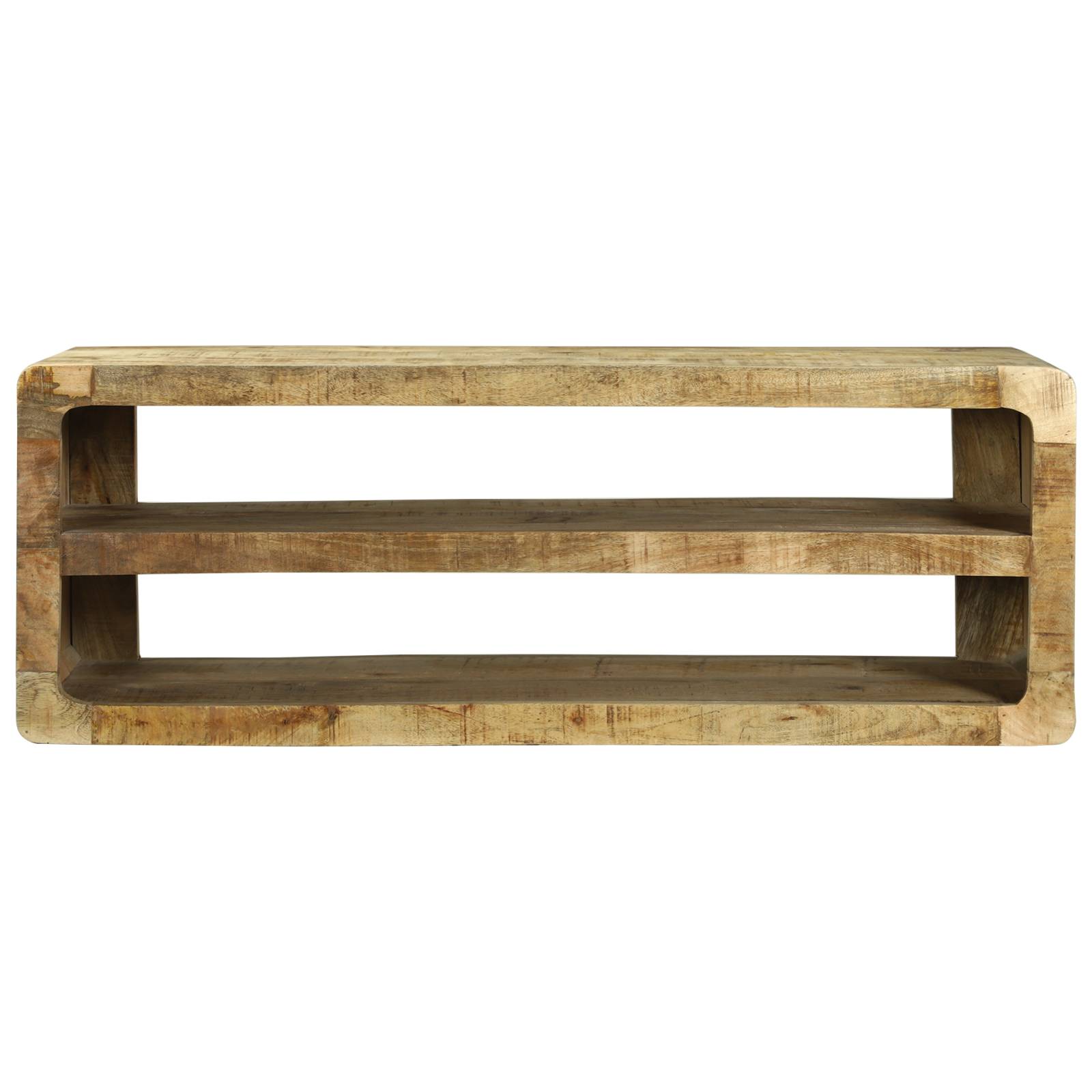vidaXL TV-Schrank 100x32x36 cm Mango Massivholz