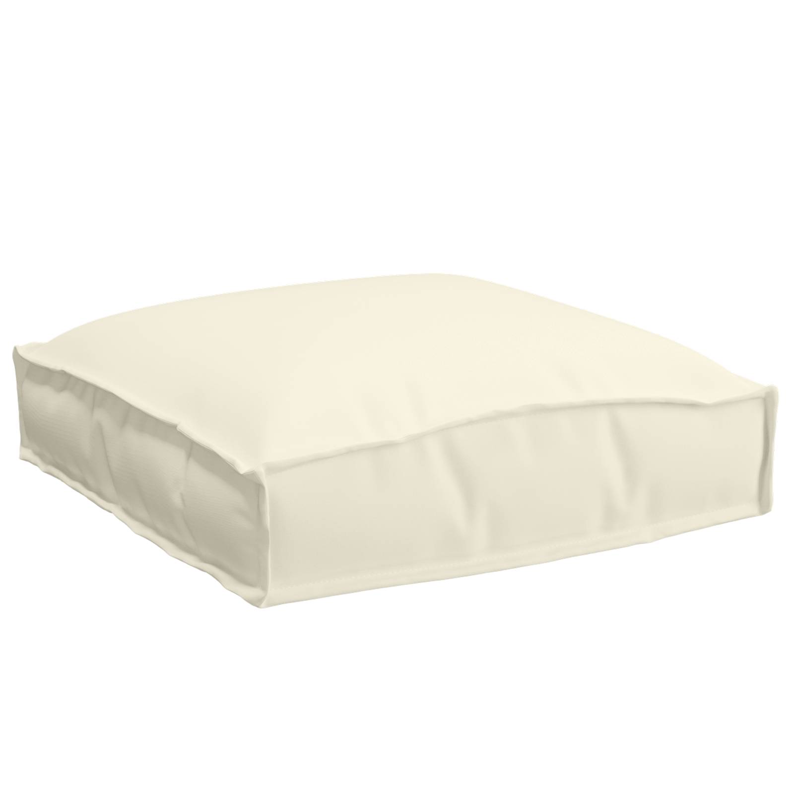 vidaXL Paletten-Sitzkissen 4 Stk. Creme 40x40x8 cm Oxford-Gewebe