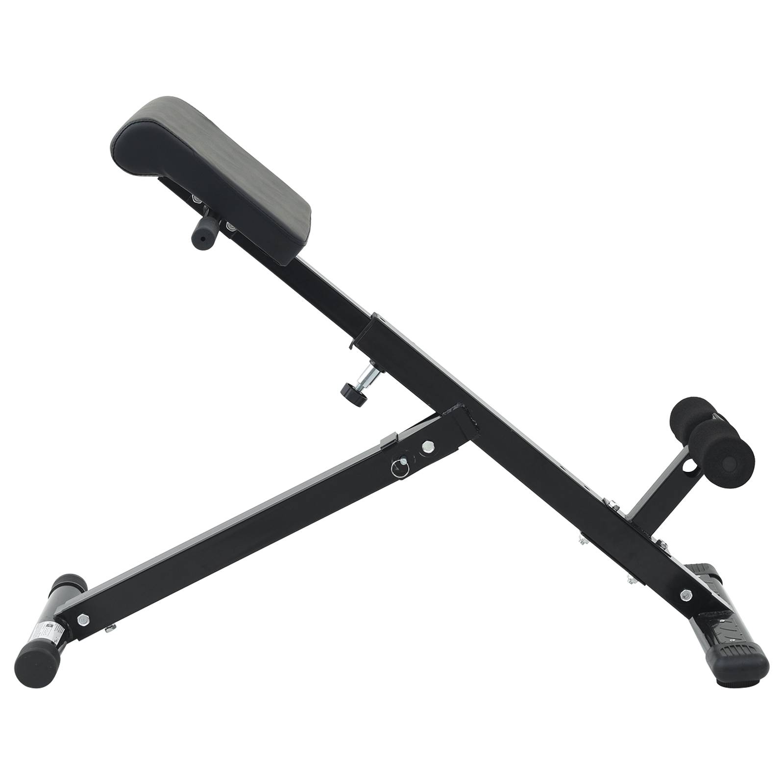 vidaXL Hyperextensionsbank 120 kg faltbar und verstellbar aus Stahl