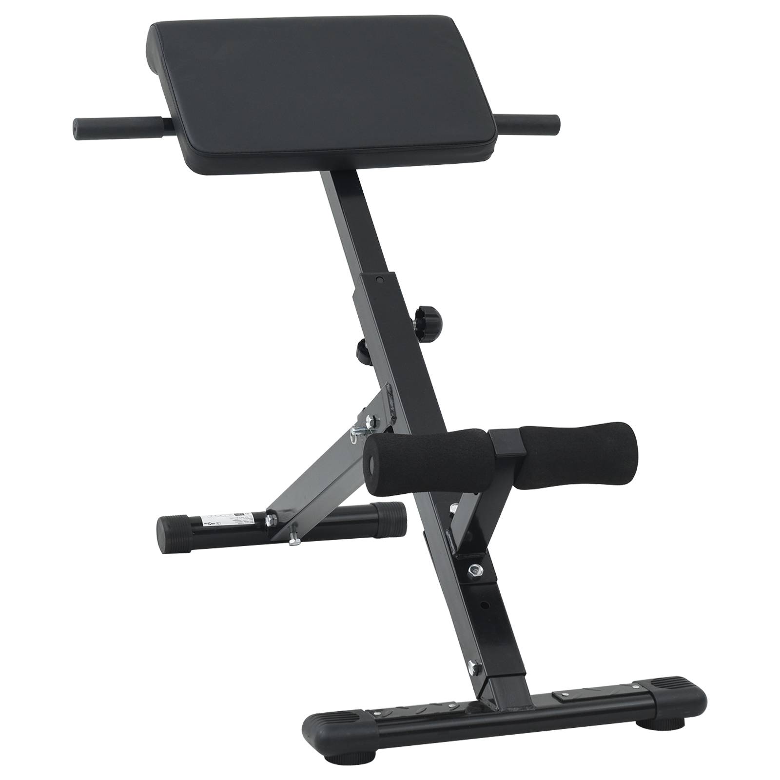 vidaXL Hyperextensionsbank 120 kg faltbar und verstellbar aus Stahl
