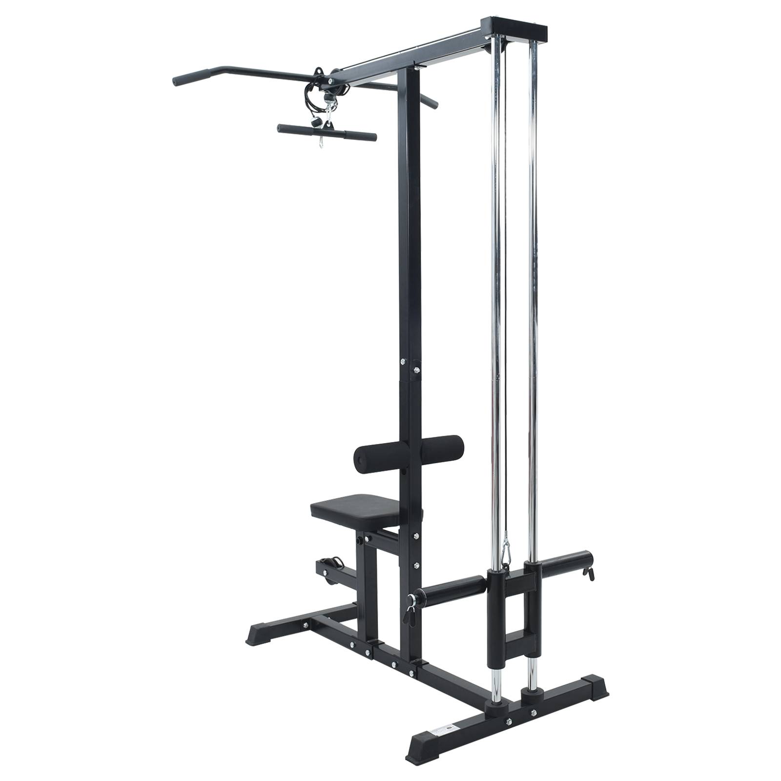 vidaXL Lat Pulldown Maschine mit verstellbarem Sitz für bis zu 80 kg