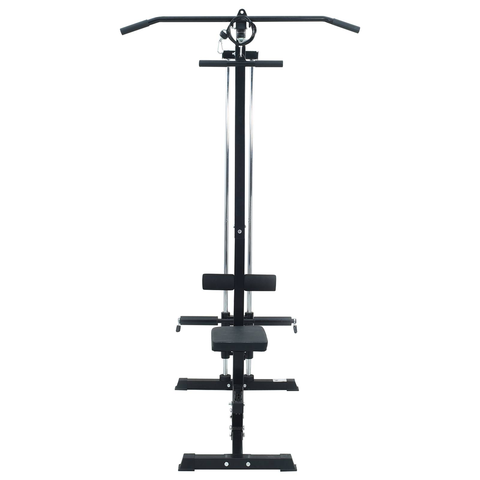 vidaXL Lat Pulldown Maschine mit verstellbarem Sitz für bis zu 80 kg