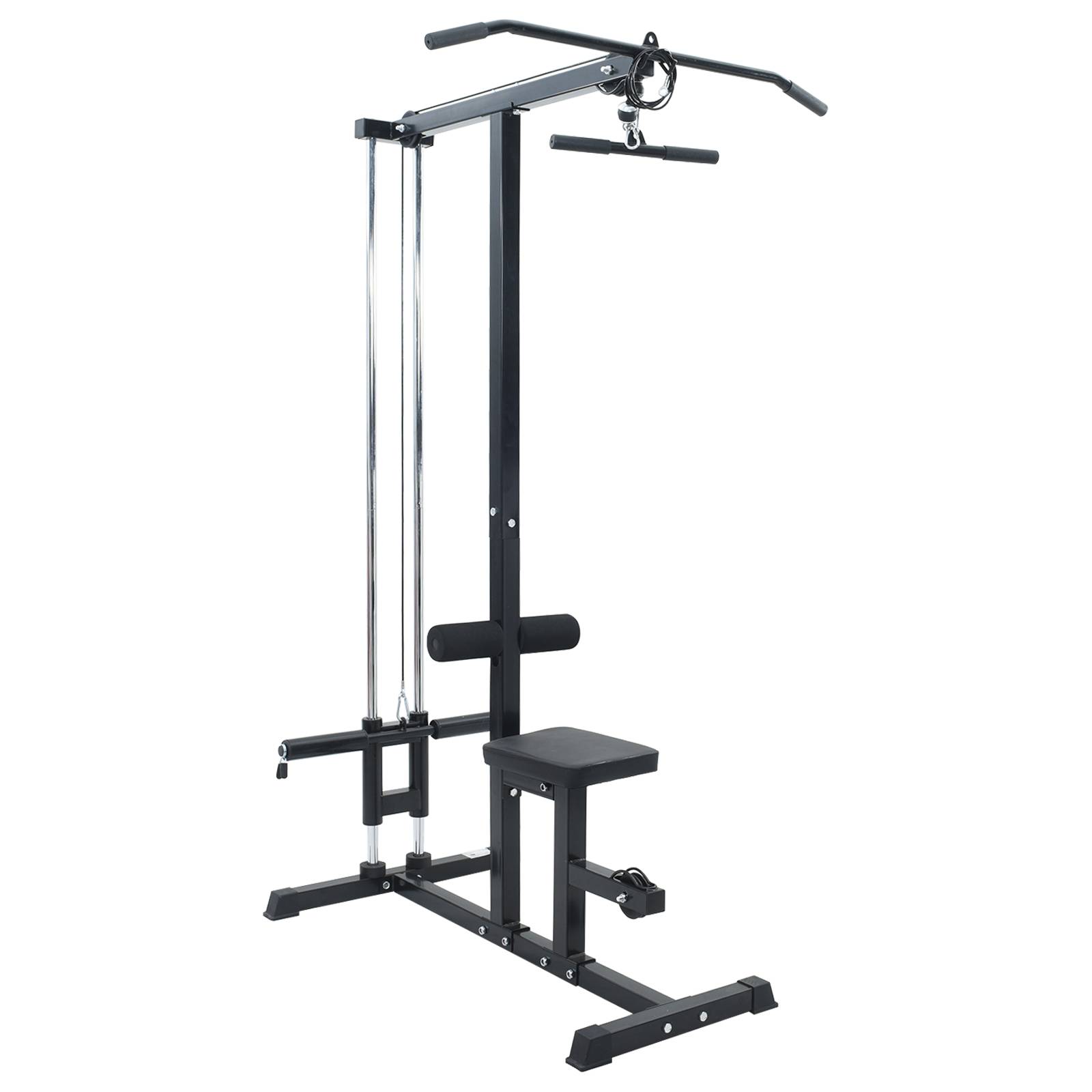 vidaXL Lat Pulldown Maschine mit verstellbarem Sitz für bis zu 80 kg