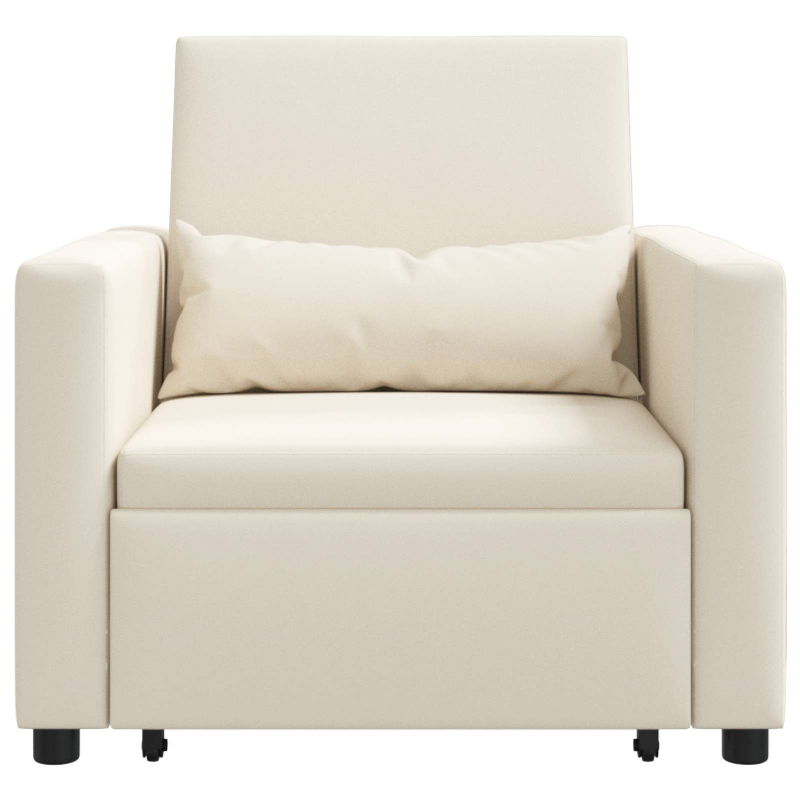 vidaXL 3-in-1 Einzel-Schlafsofa aus umwandelbarem Leinen