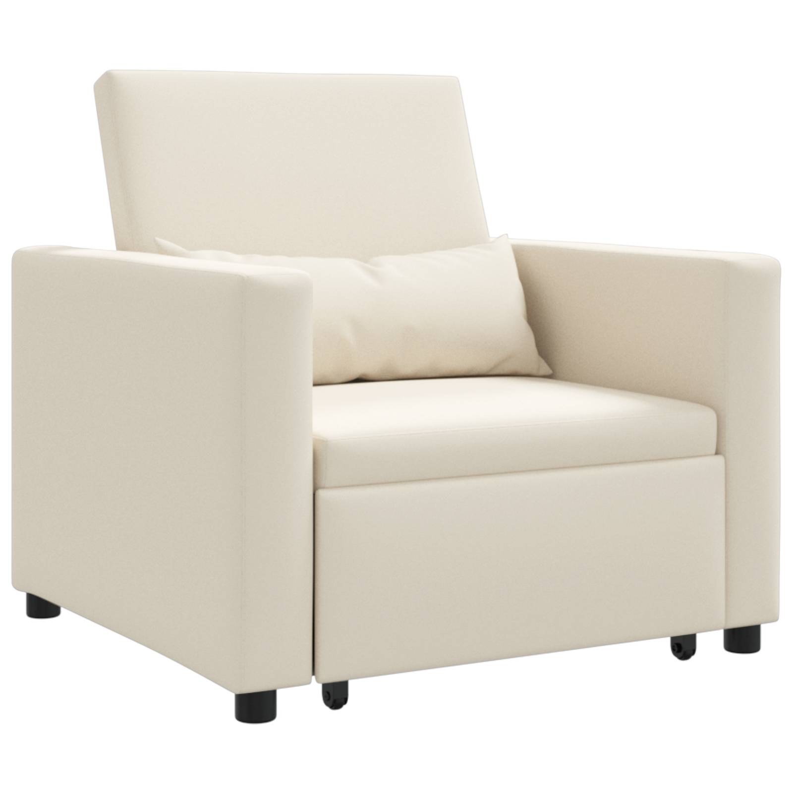 vidaXL 3-in-1 Einzel-Schlafsofa aus umwandelbarem Leinen