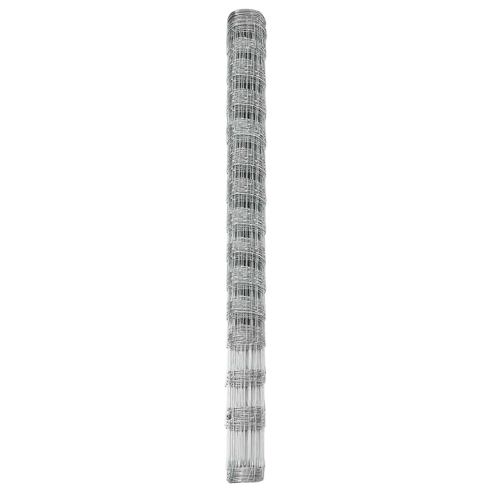 vidaXL Feldzaun 1,6x10 m Verzinkter Stahl