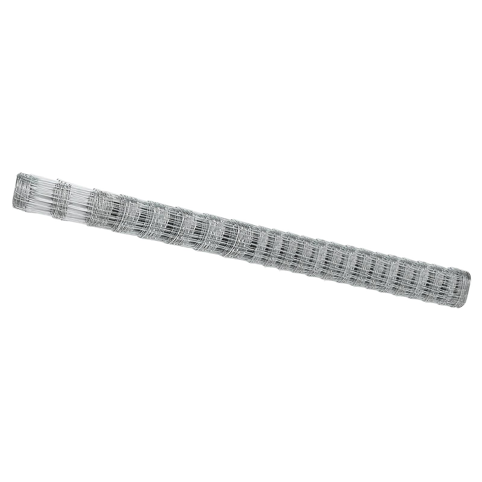 vidaXL Feldzaun 1,6x25 m Verzinkter Stahl