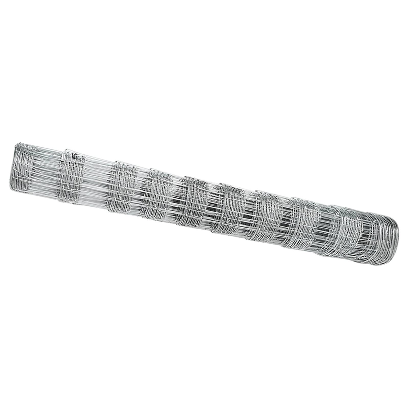vidaXL Feldzaun 1x50 m Verzinkter Stahl