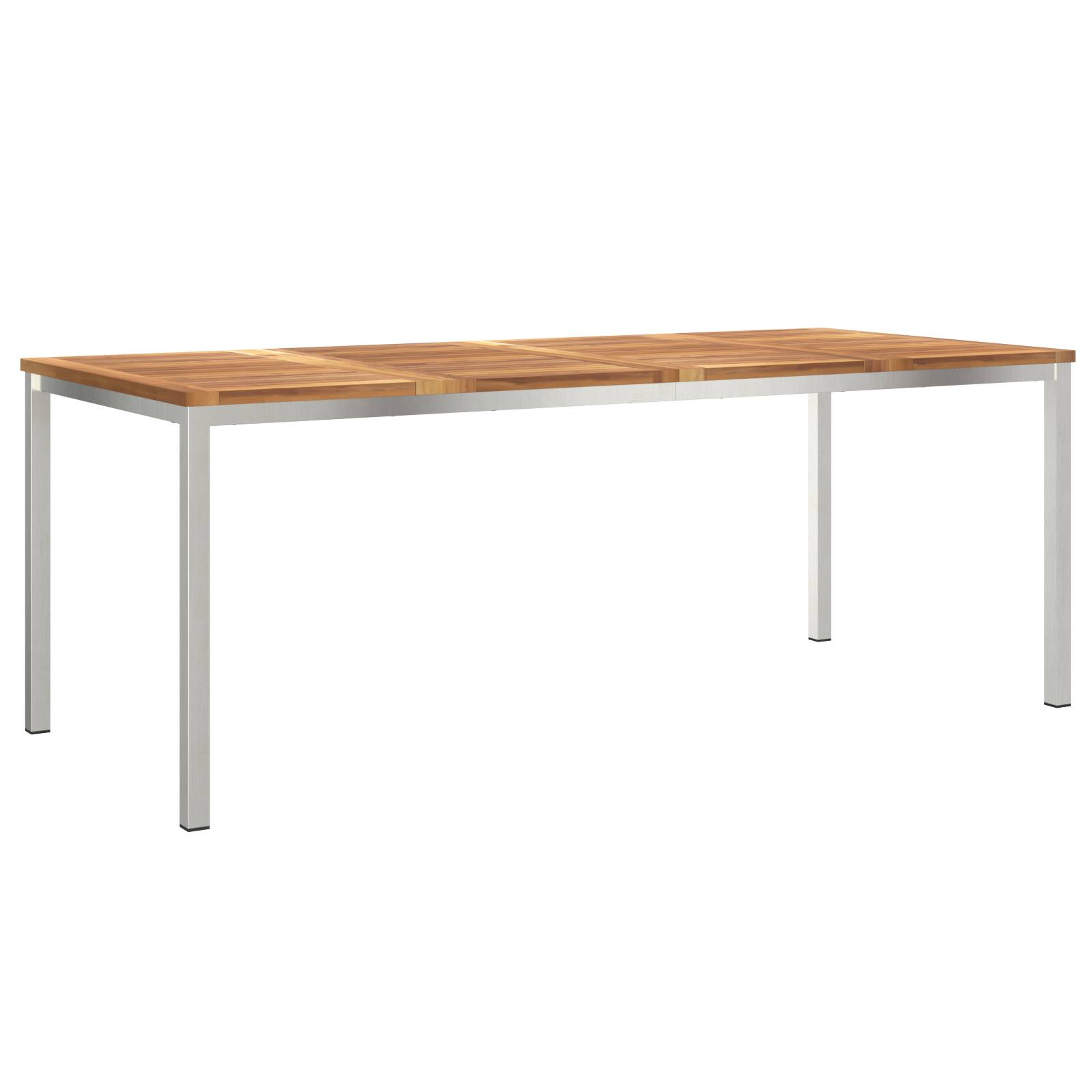 vidaXL 9-teilige Garten Essgruppe Massivholz Teak
