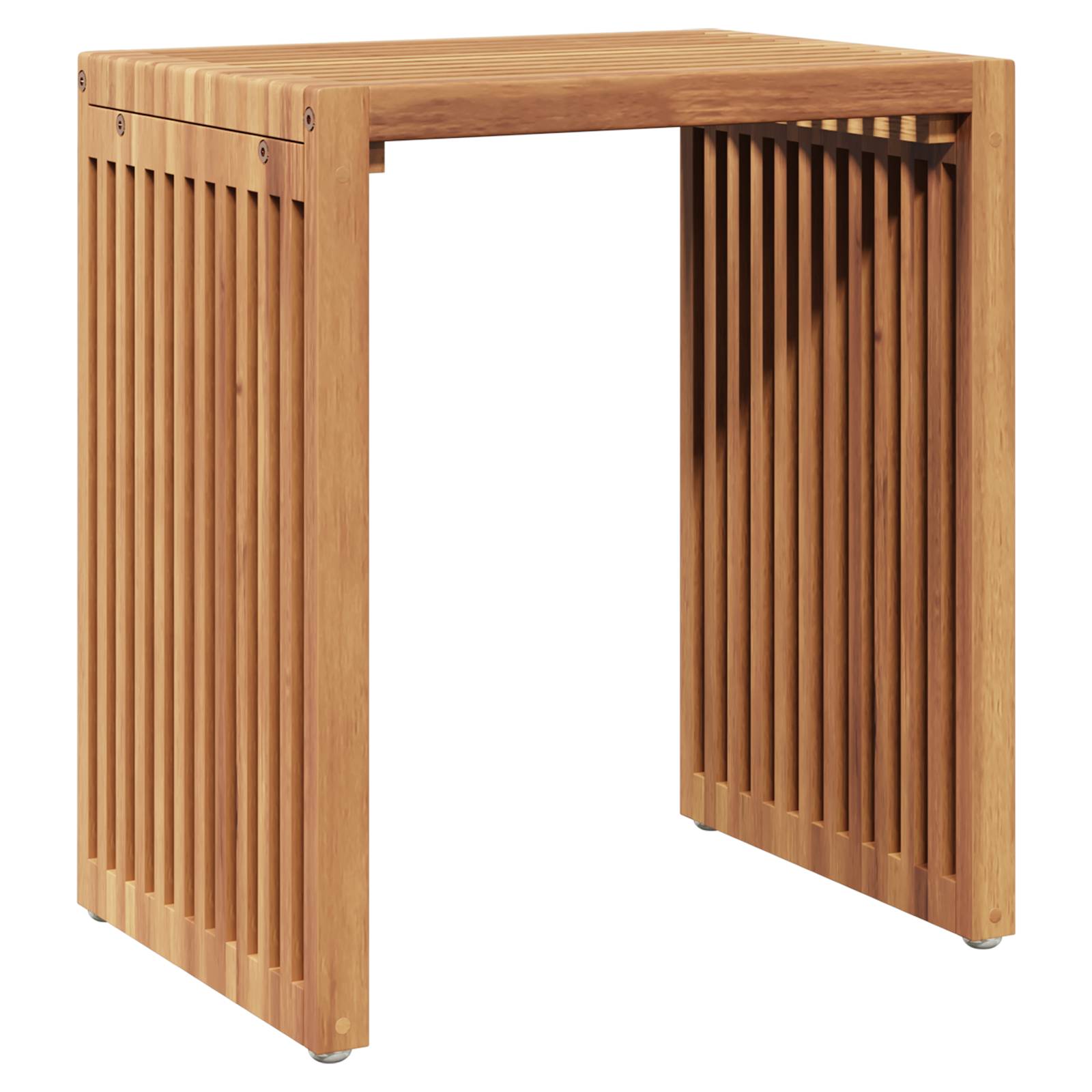 vidaXL Garten Nest von Beistelltischen 3 Stück Massivholz Teak