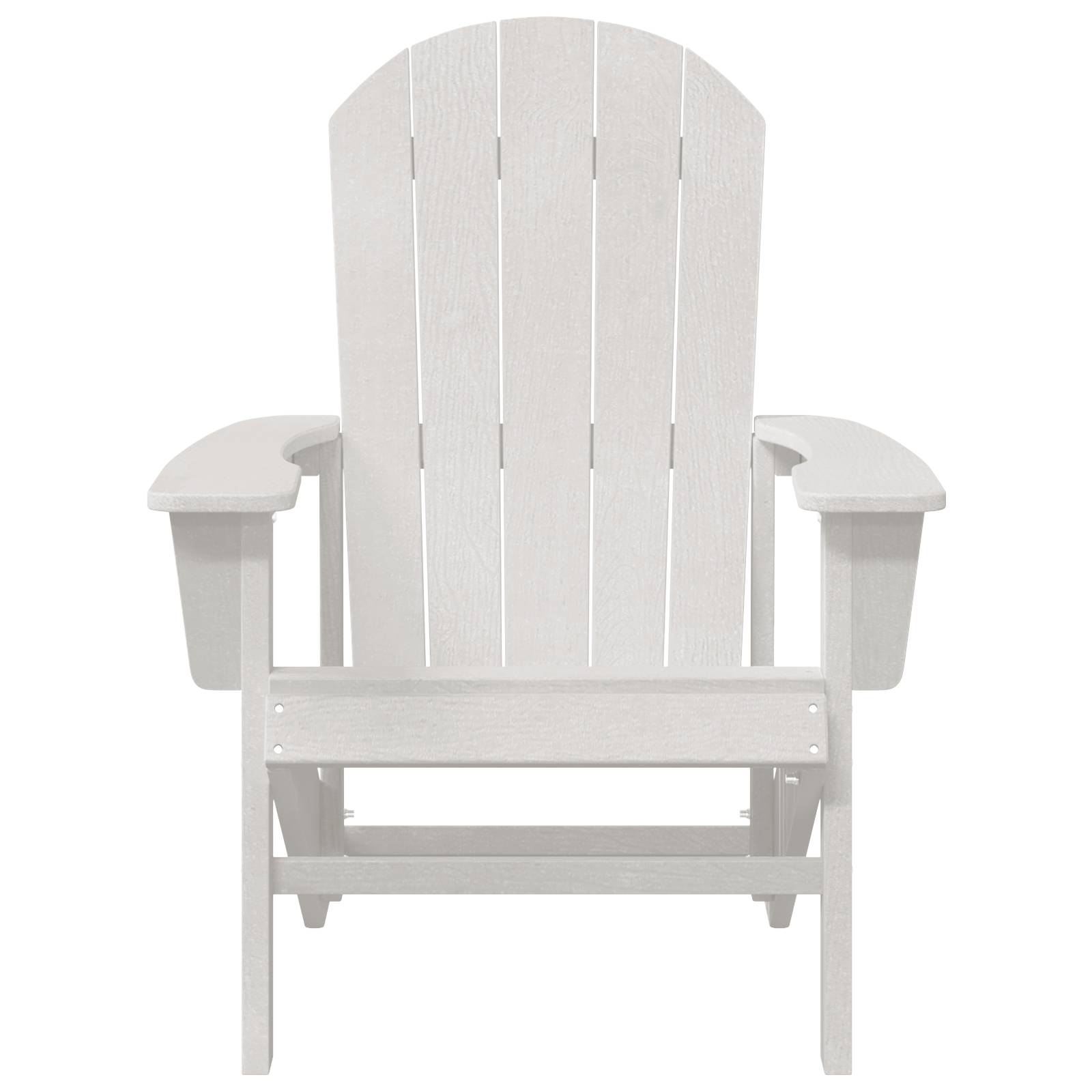 vidaXL Adirondack Stuhl Weiß 74x82x91 cm HDPE