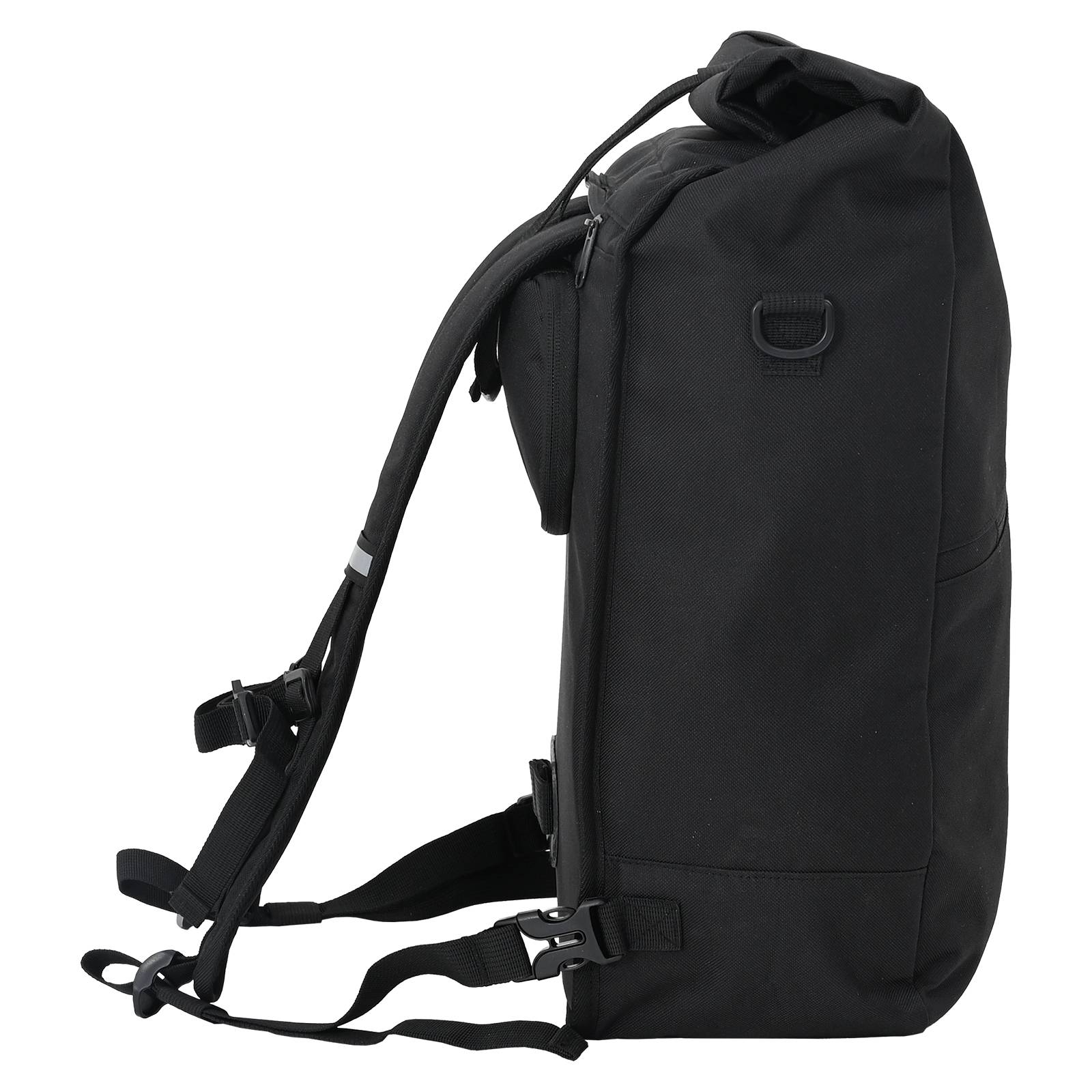 vidaXL Fahrradtasche für Gepäckträger 25 L Schwarz 33x16x48 cm