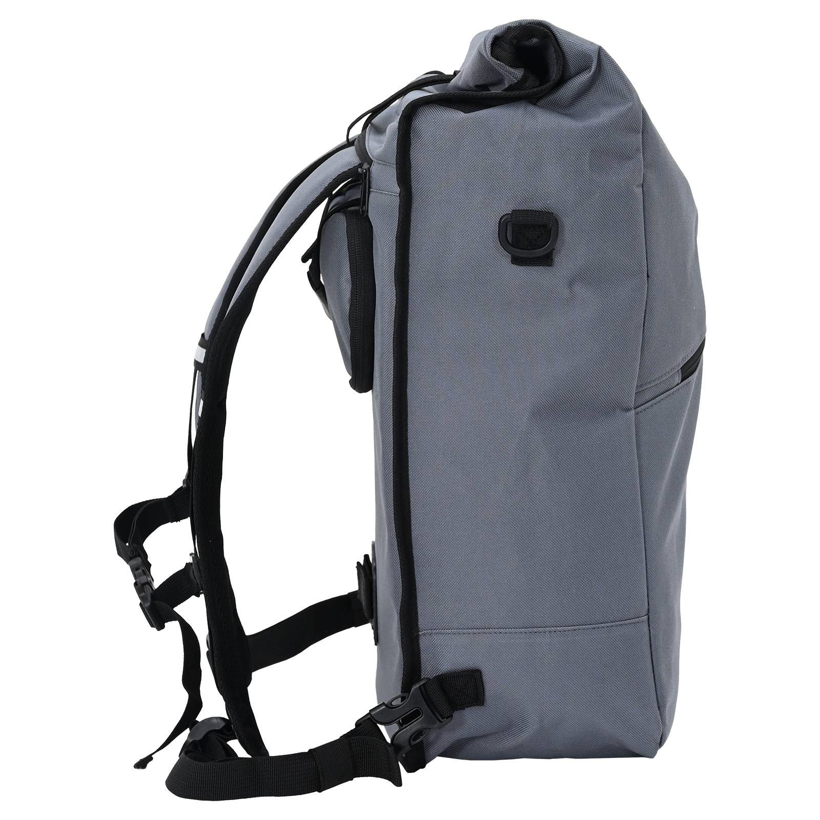 vidaXL Fahrradtasche für Gepäckträger 25 L Grau 33x16x48 cm