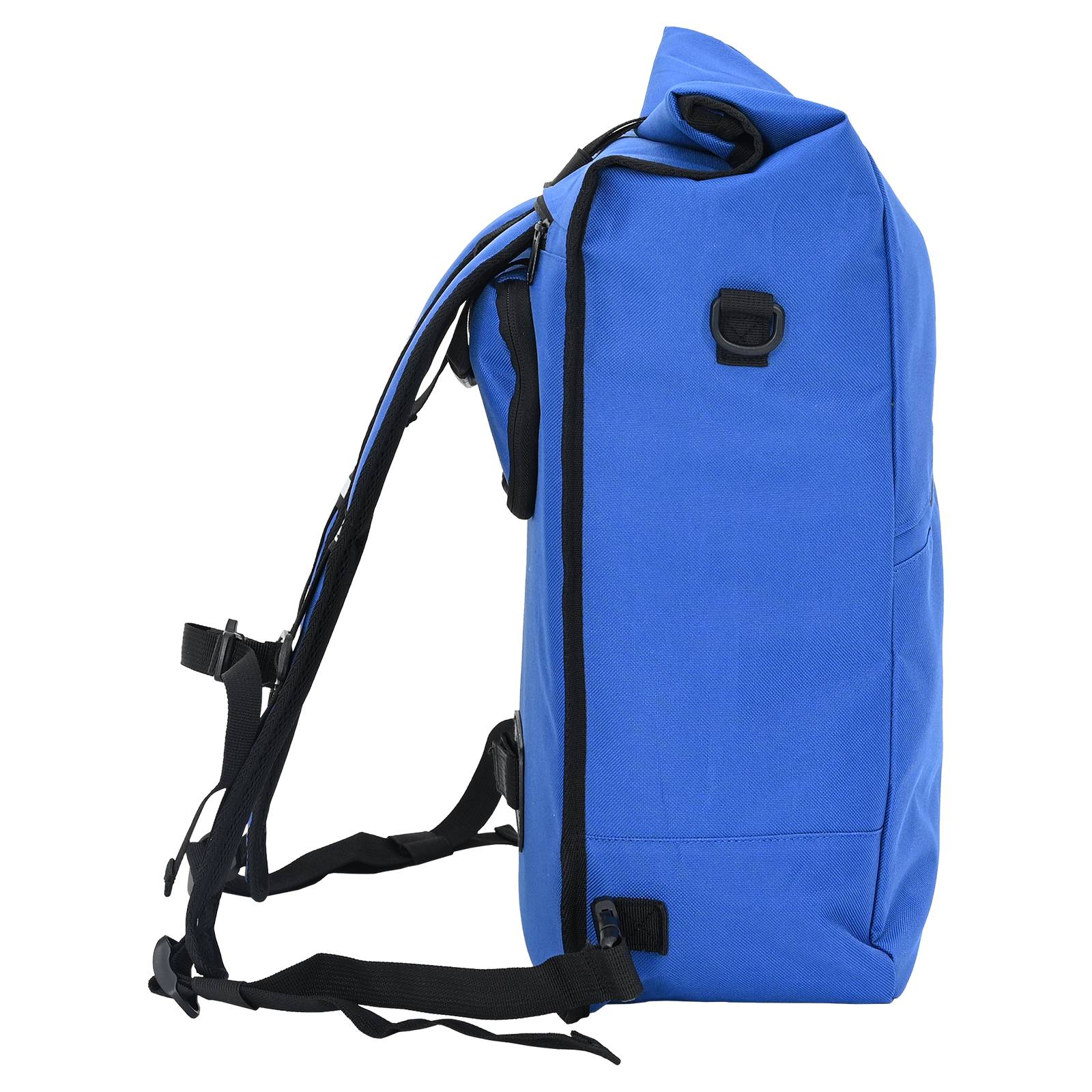 vidaXL Gepäckträgertasche Blau 25 L 33x16x48 cm